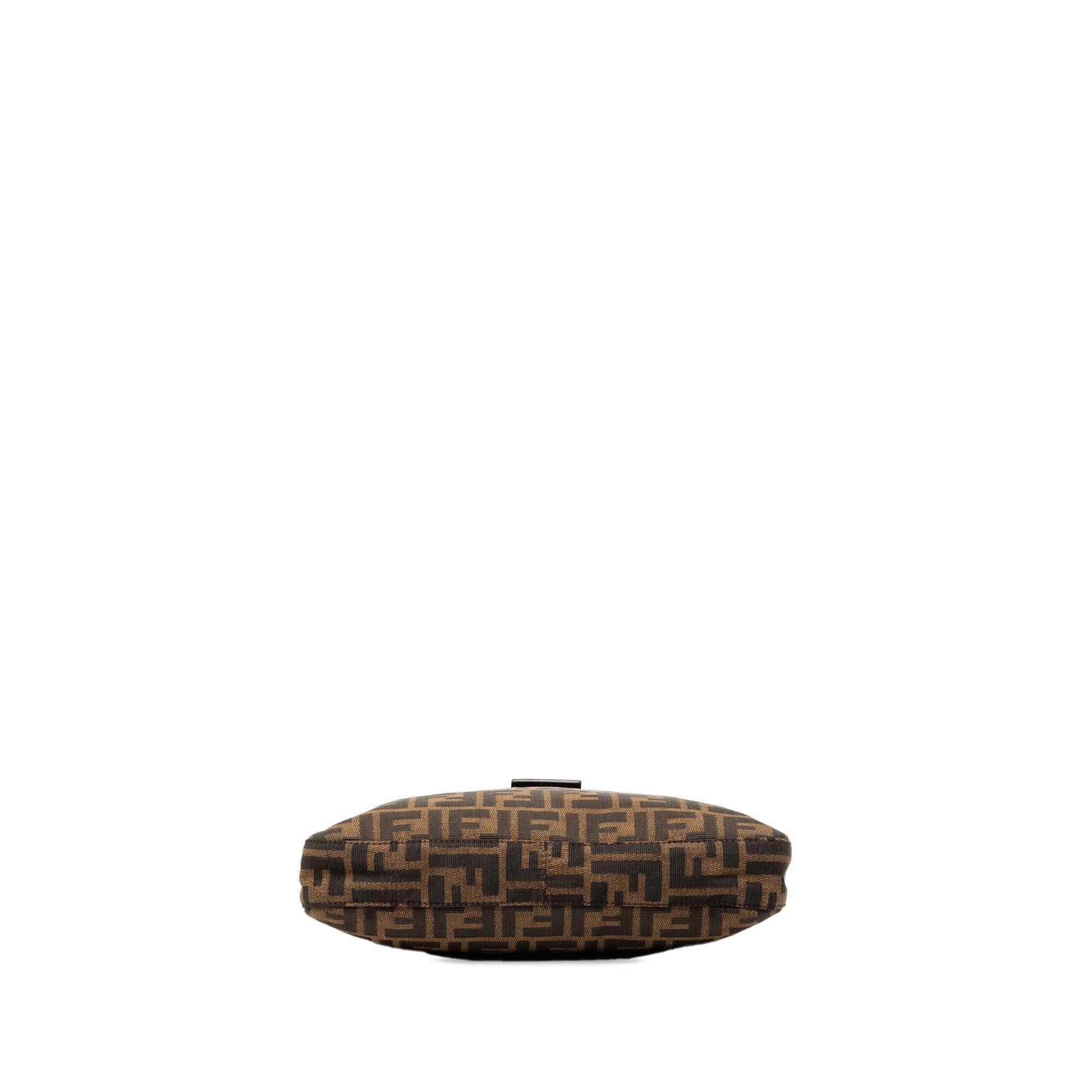 Fendi Zucca Canvas Shoulder Bag