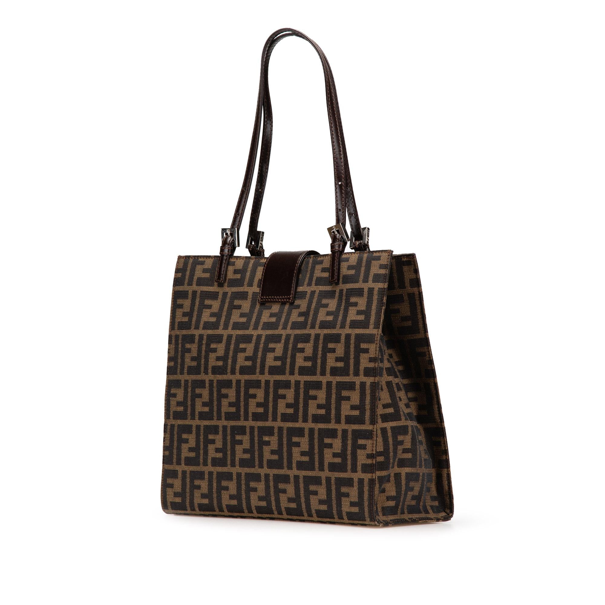 Fendi Zucca Canvas Tote