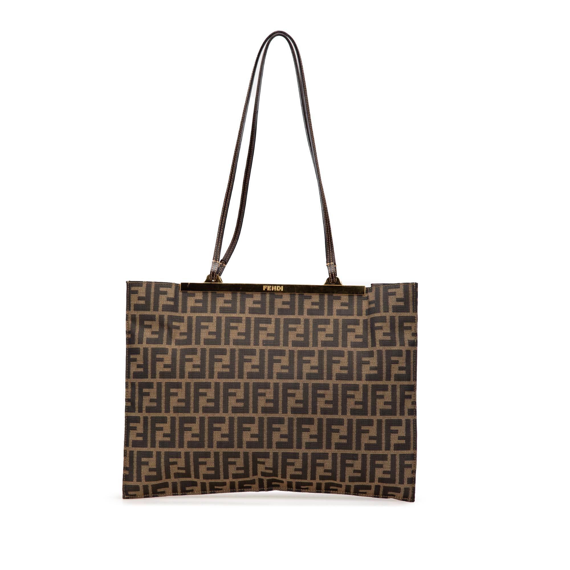 Fendi Zucca Canvas Tote