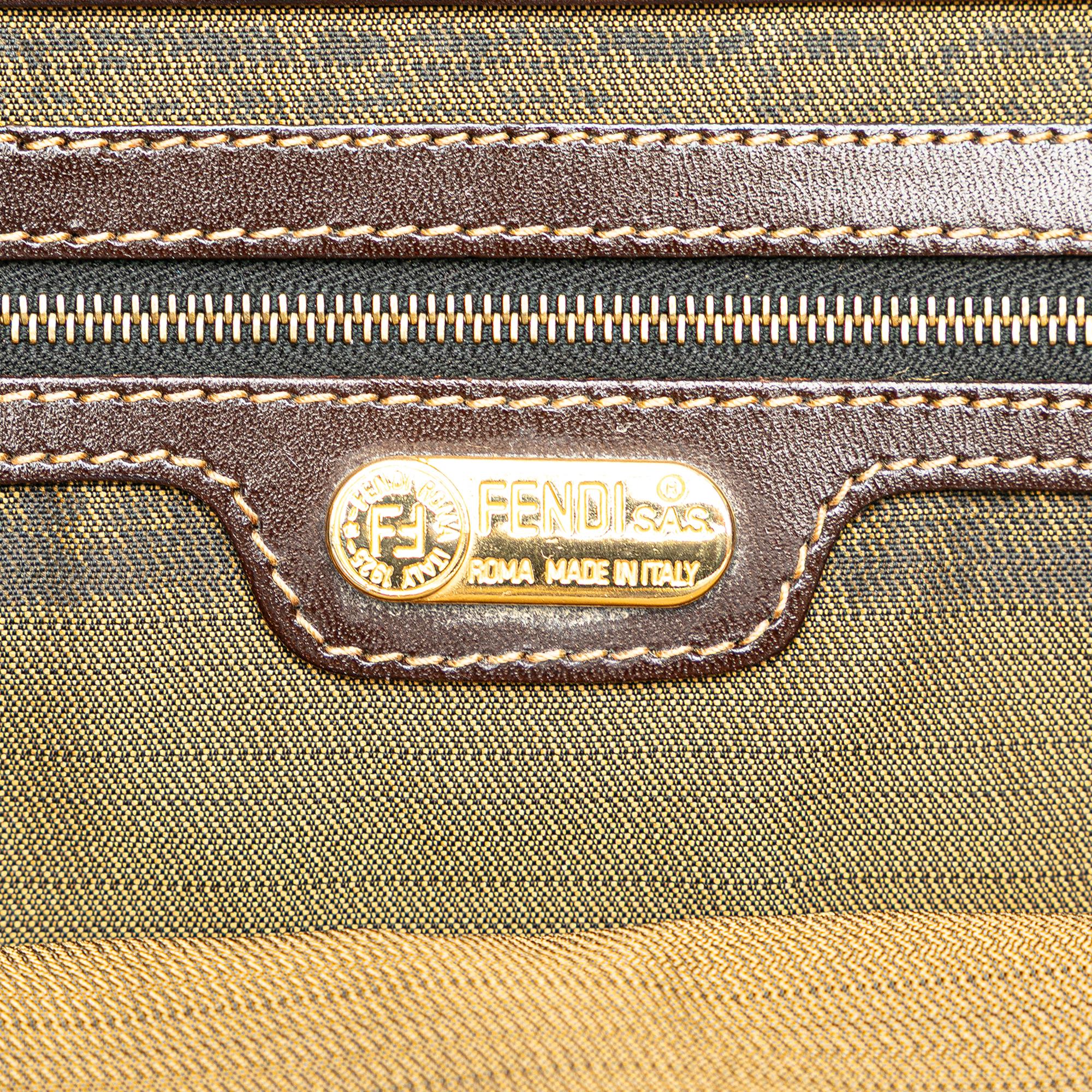 Fendi Zucca Canvas Tote