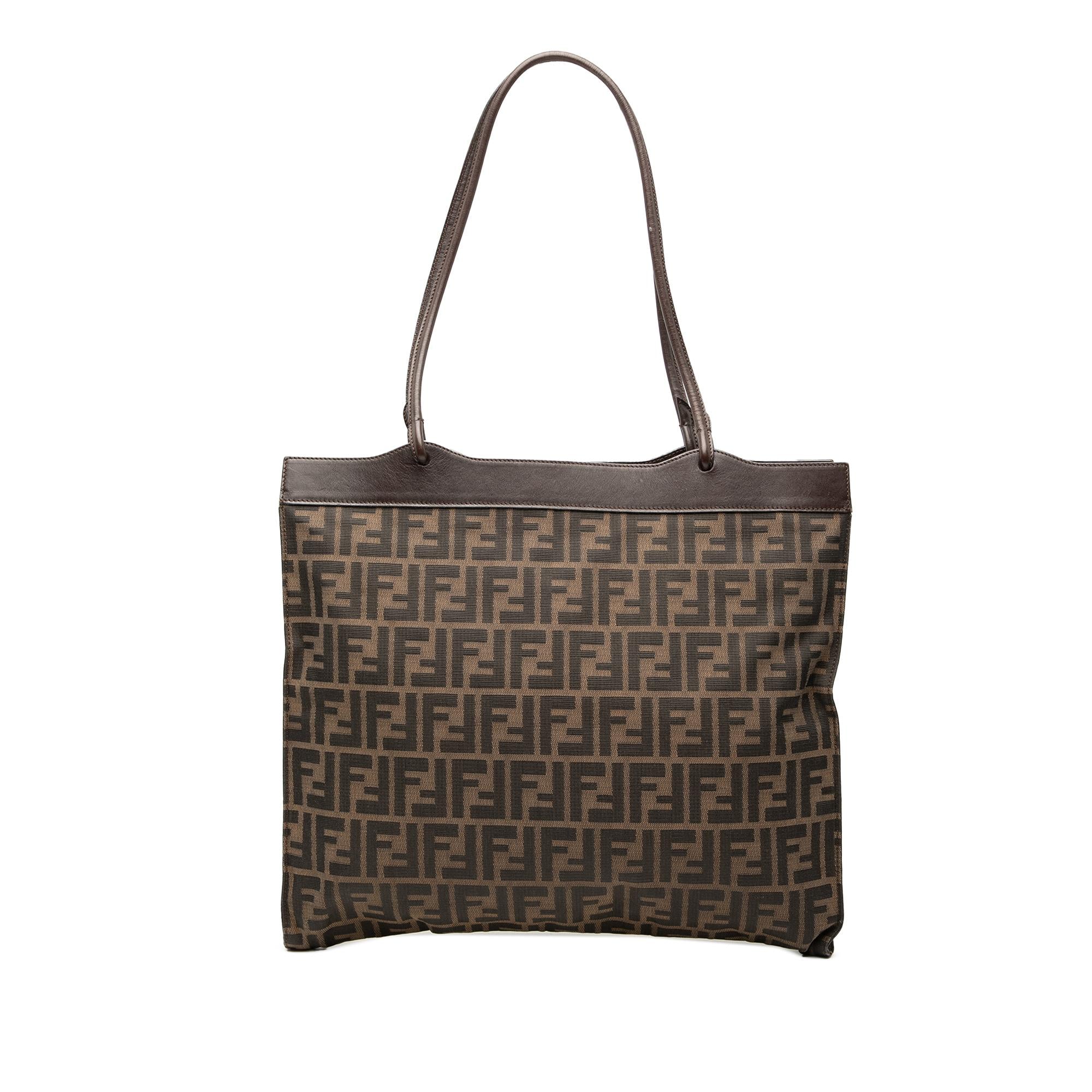 Fendi Zucca Canvas Tote