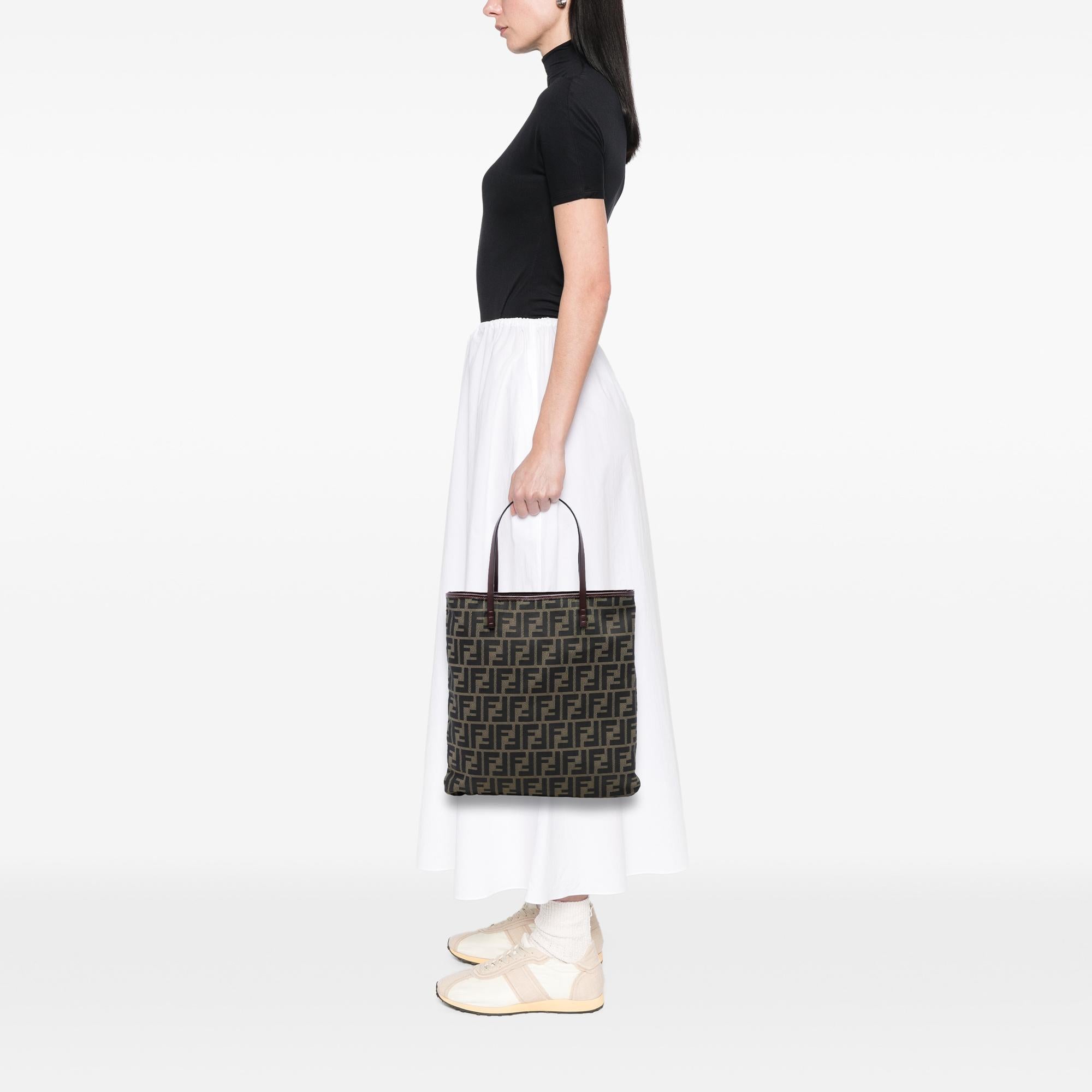 Fendi Zucca Canvas Tote