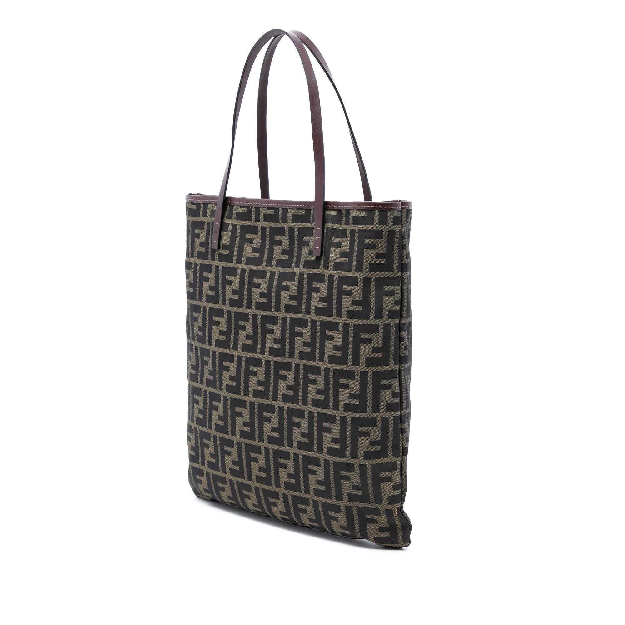 Fendi Zucca Canvas Tote
