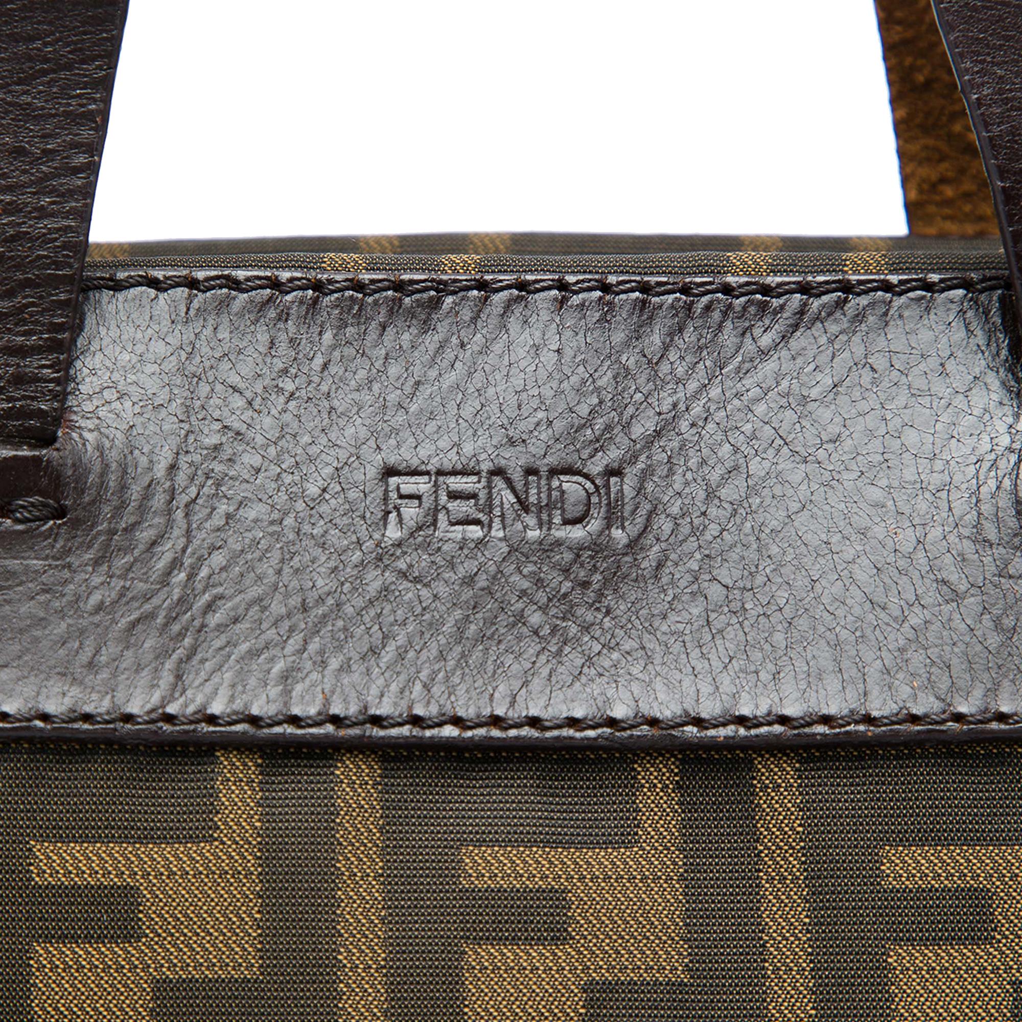 Fendi Zucca Canvas Tote