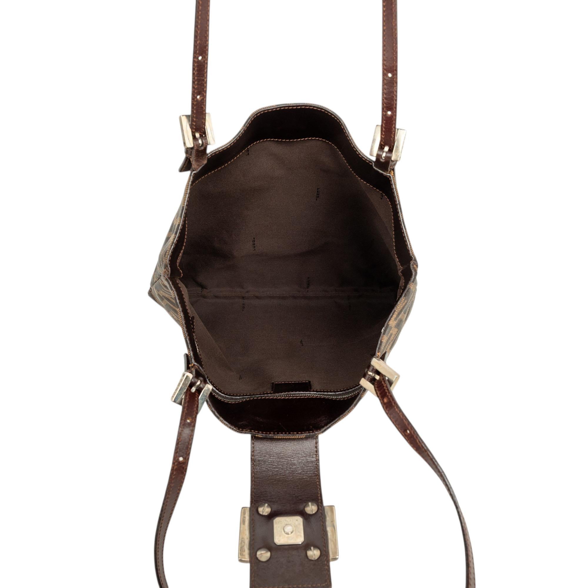 Fendi Zucca Canvas Tote