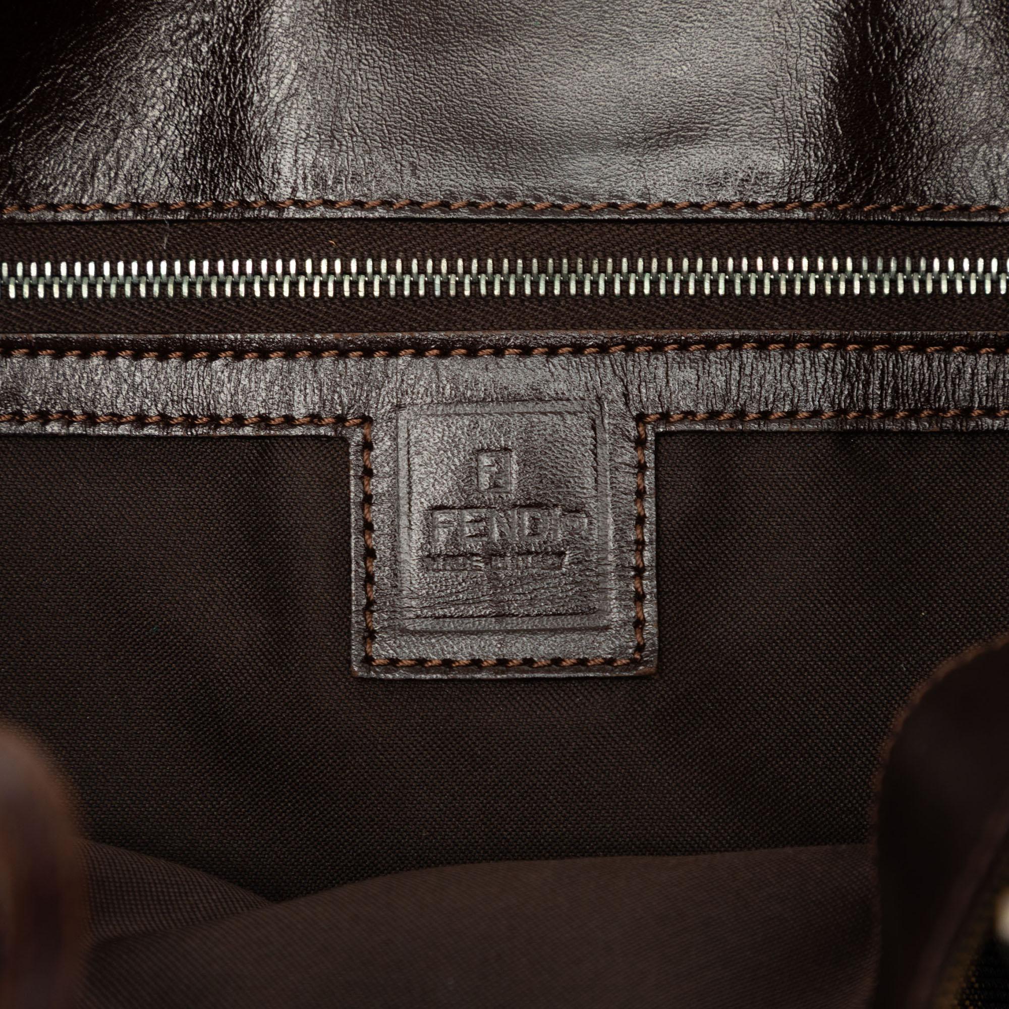 Fendi Zucca Canvas Tote