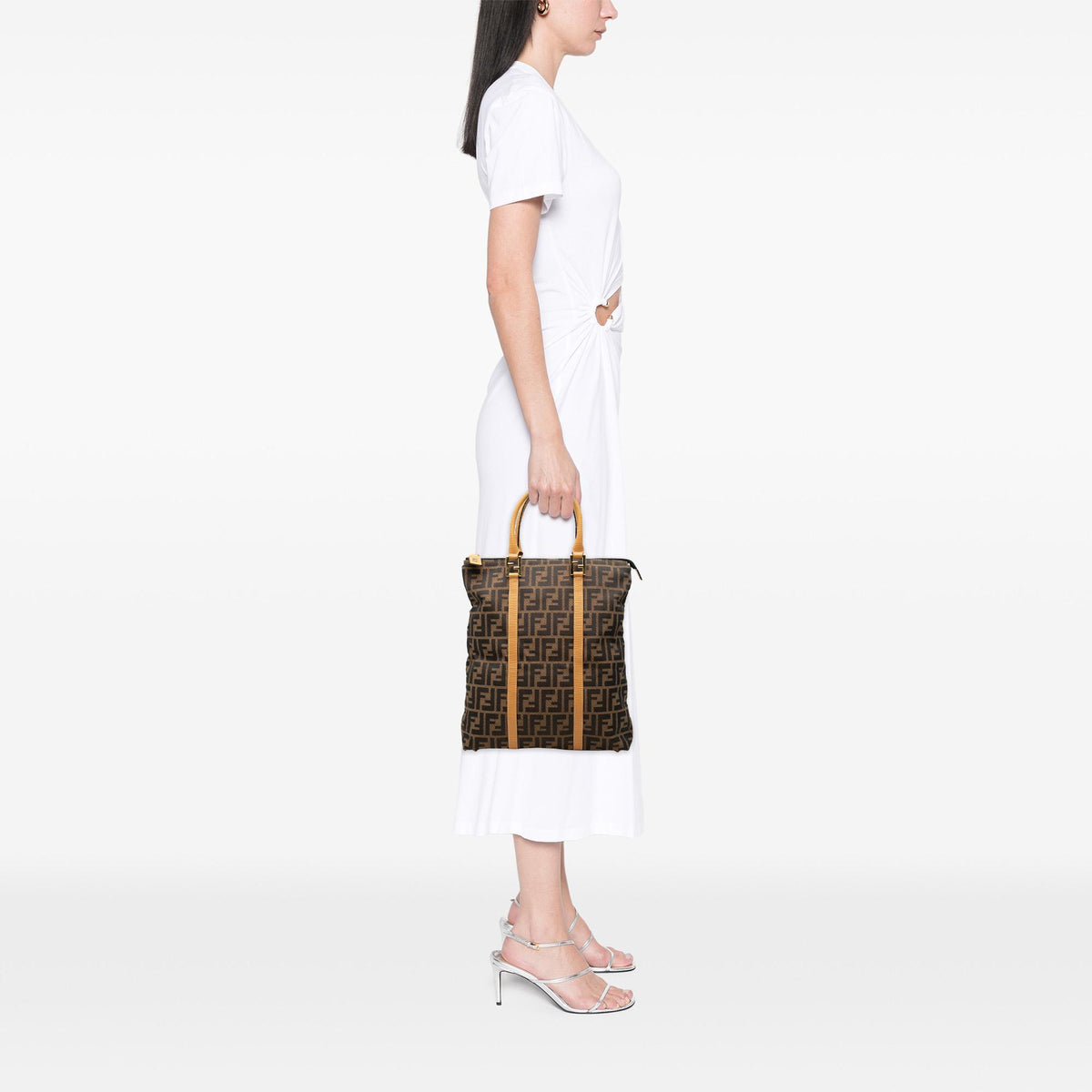 Fendi Zucca Canvas Tote