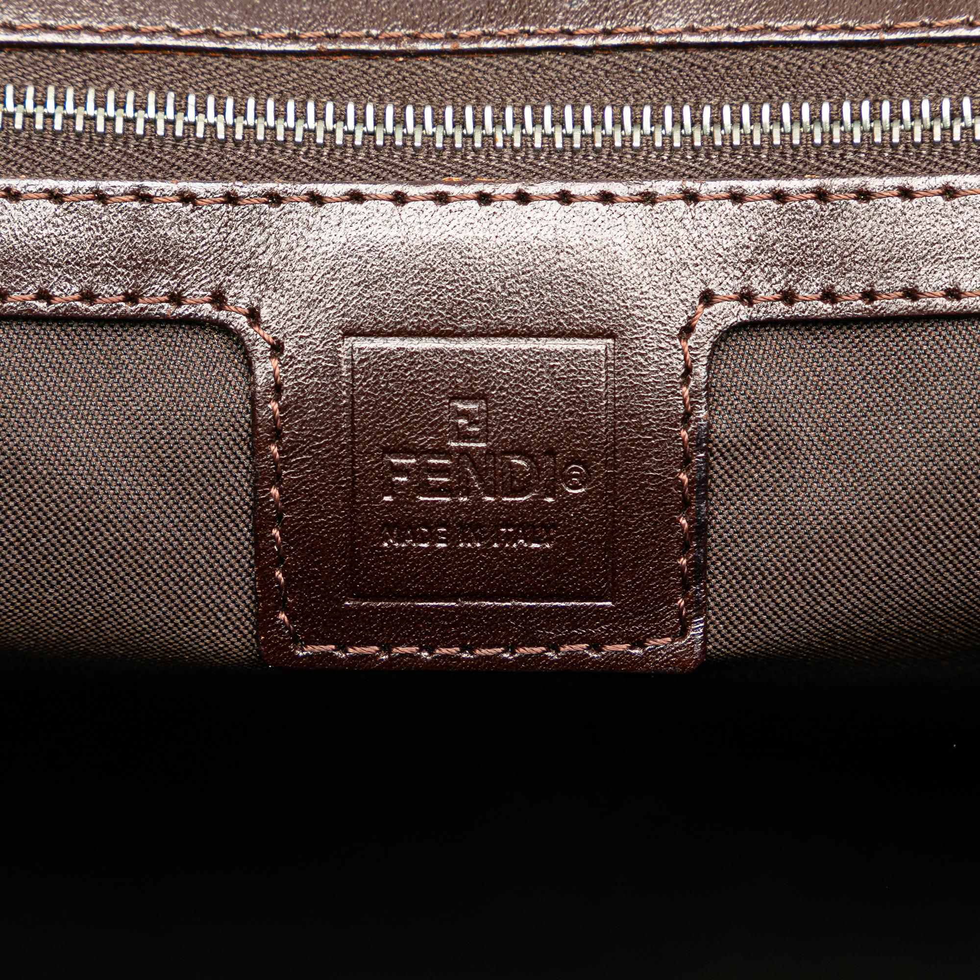 Fendi Zucca Canvas Twins Tote (SHG-0O3Ibz)