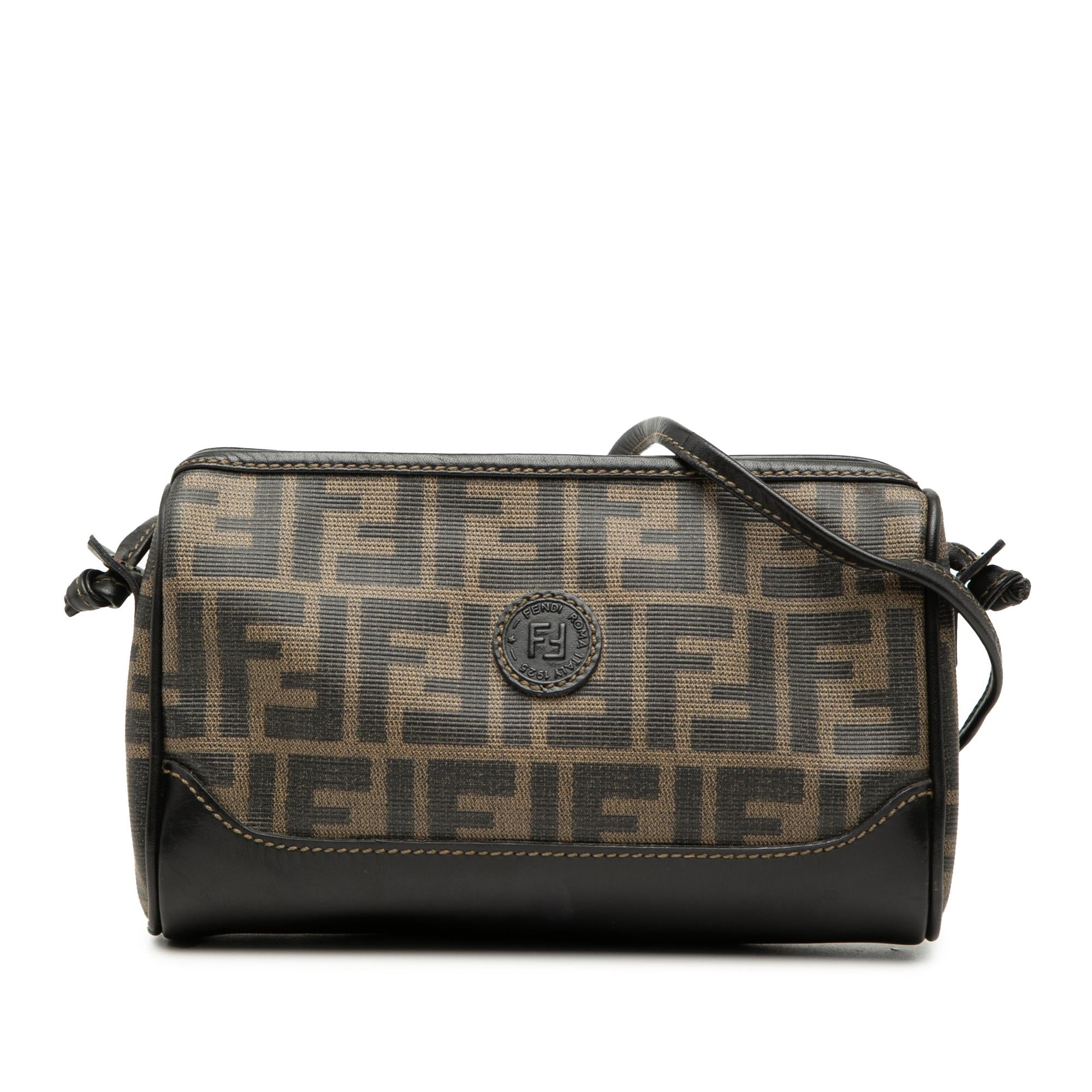 Fendi Zucca Coated Canvas Crossbody