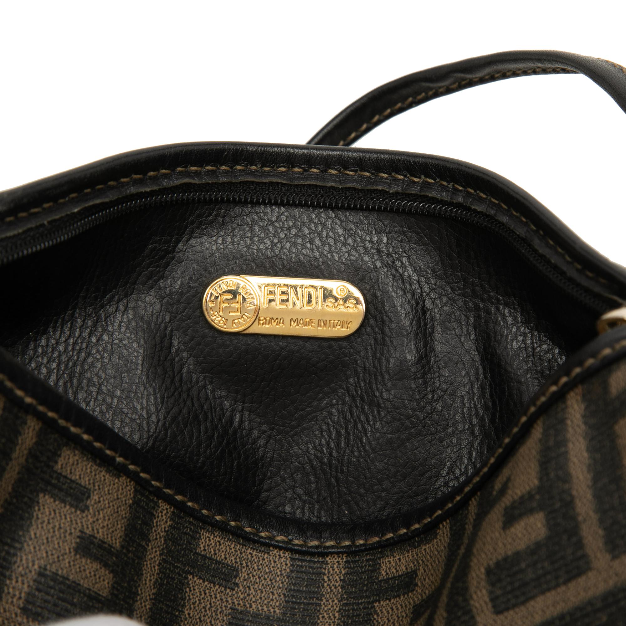 Fendi Zucca Coated Canvas Crossbody