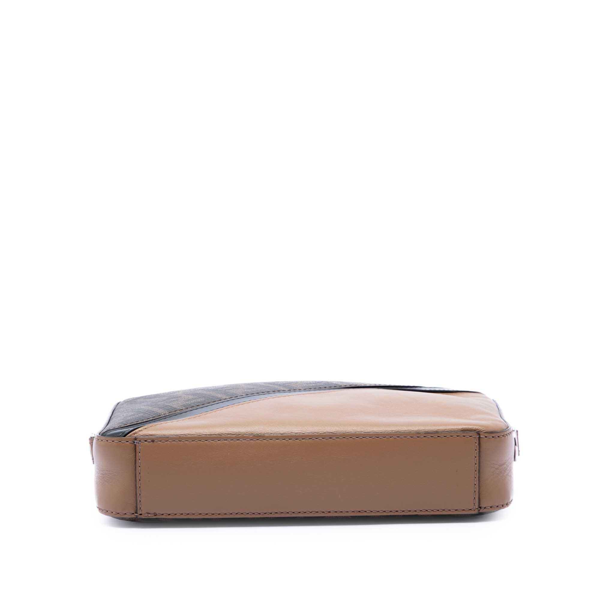 Fendi Zucca Coated Canvas Diagonal Camera Bag