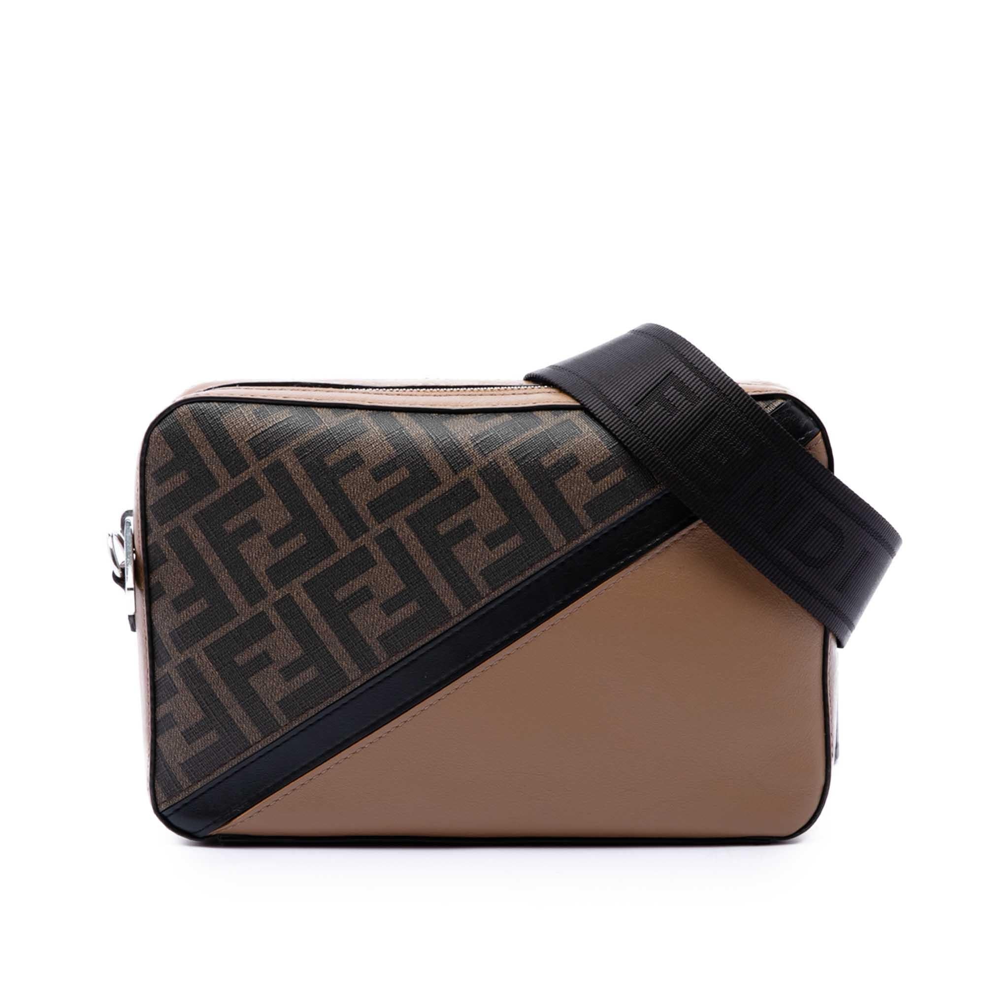 Fendi Zucca Coated Canvas Diagonal Camera Bag