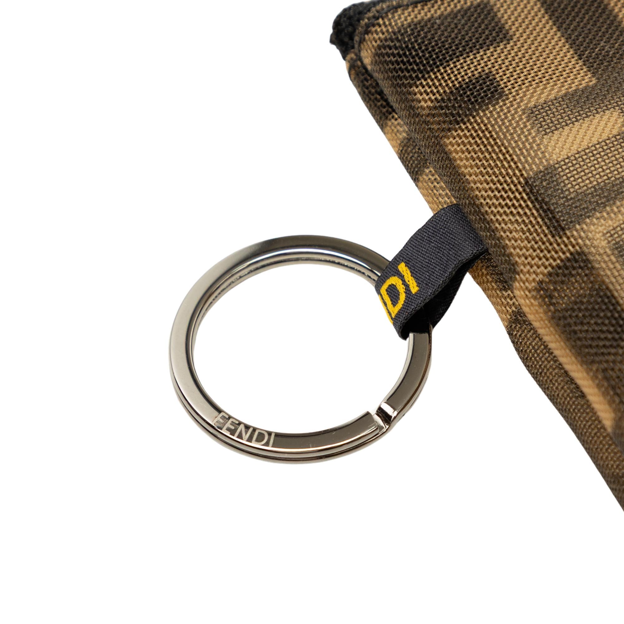 Fendi Zucca Mesh Clutch