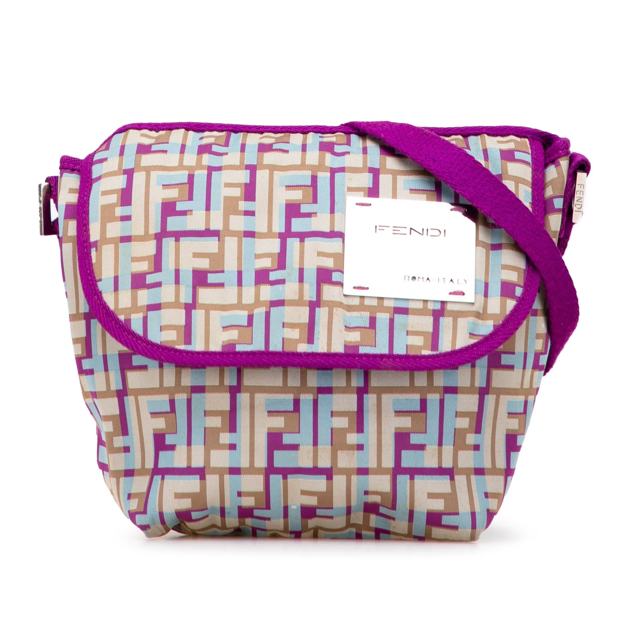 Fendi Zucca Nylon Crossbody