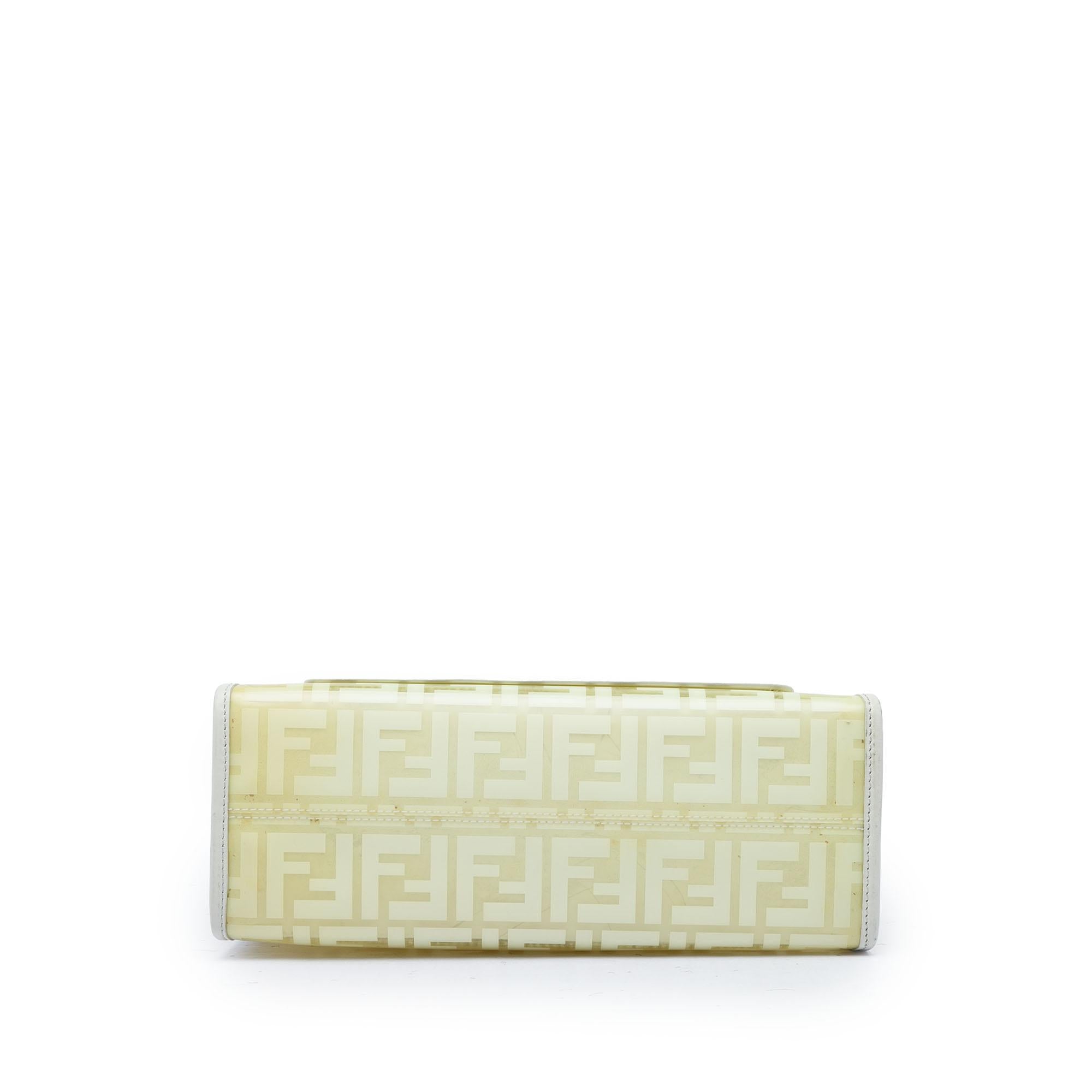 Fendi Zucca PVC Runaway Shopper Satchel