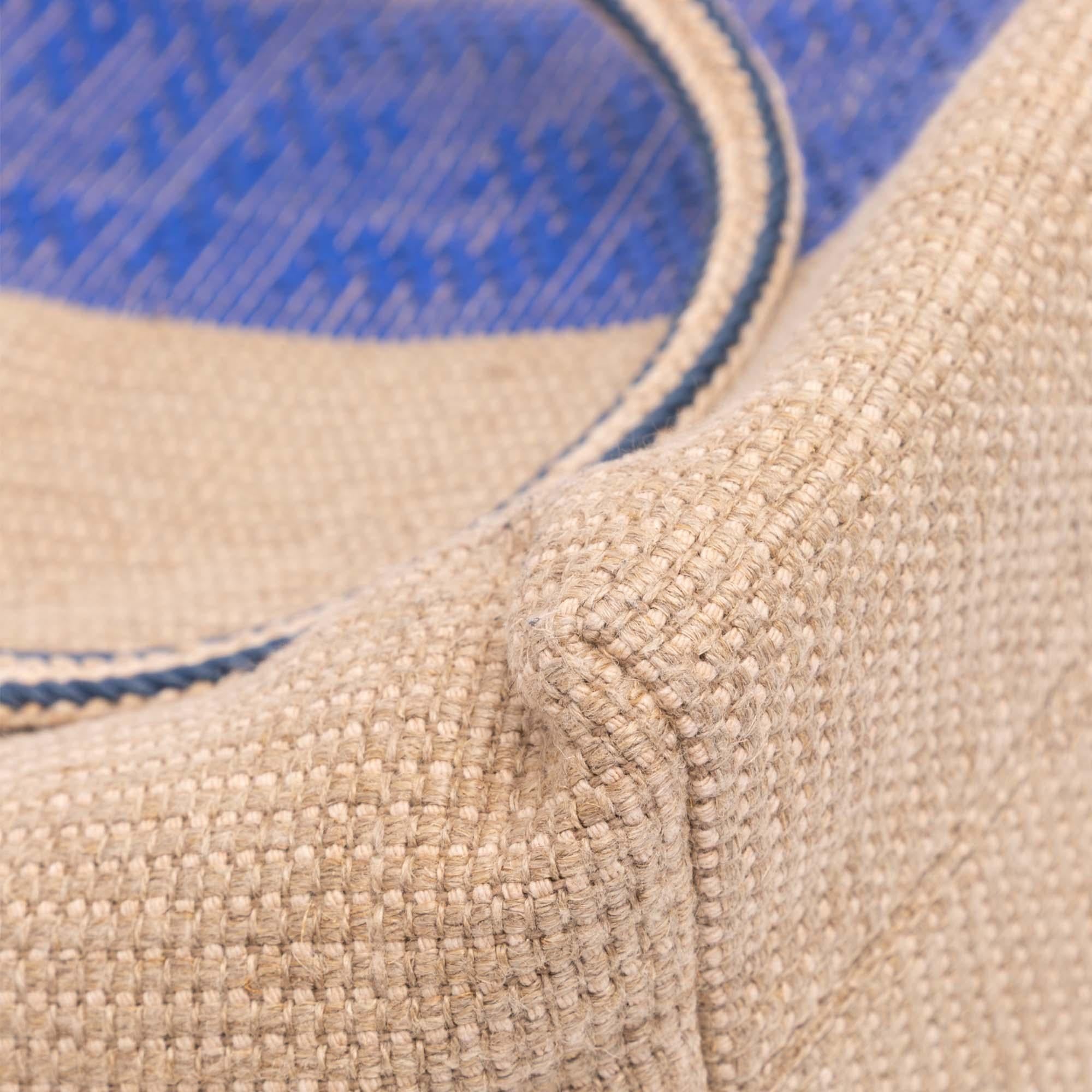 Fendi Zucca Raffia Roll Tote