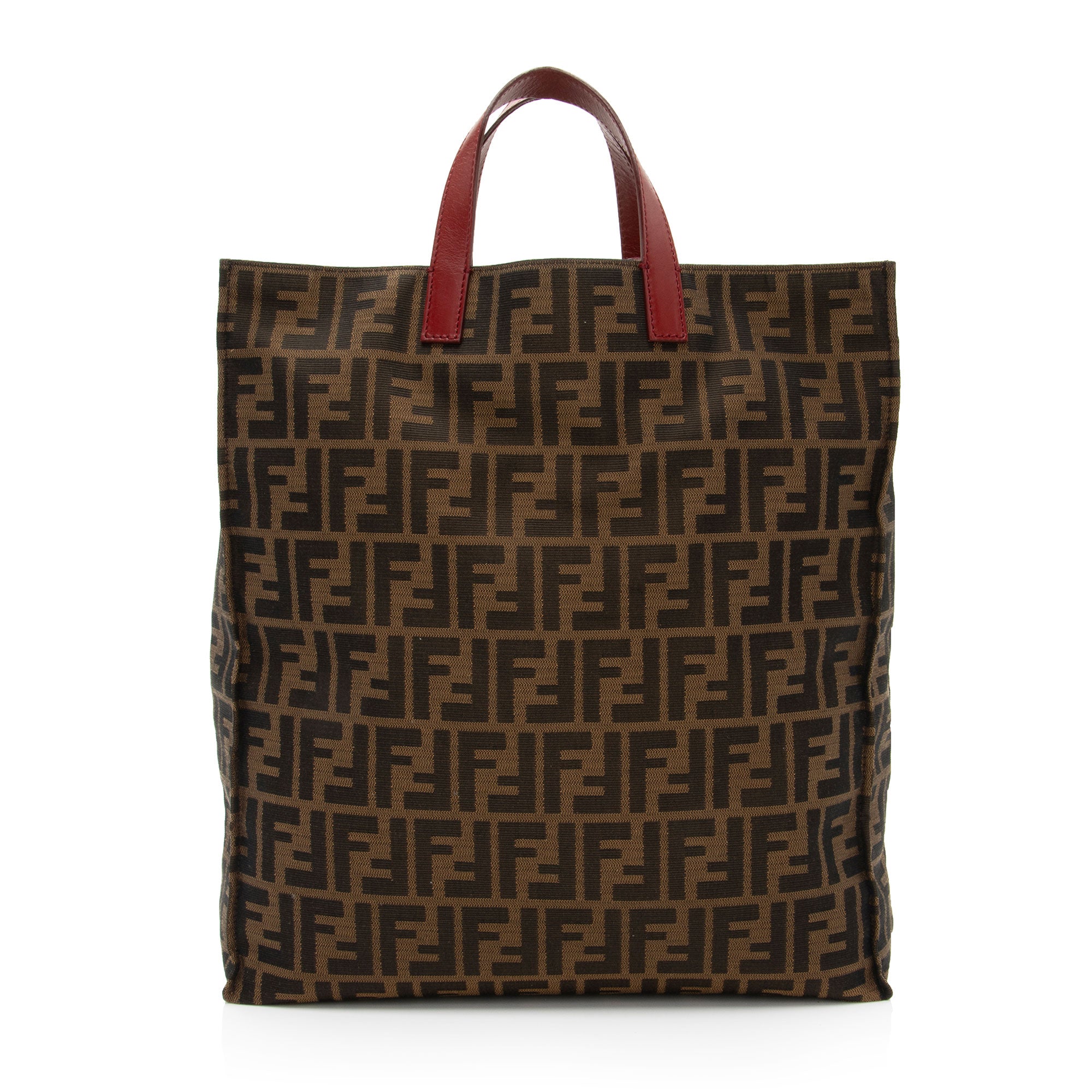 Fendi Zucca Tall Shopping Tote (SHF-LDbLnL)