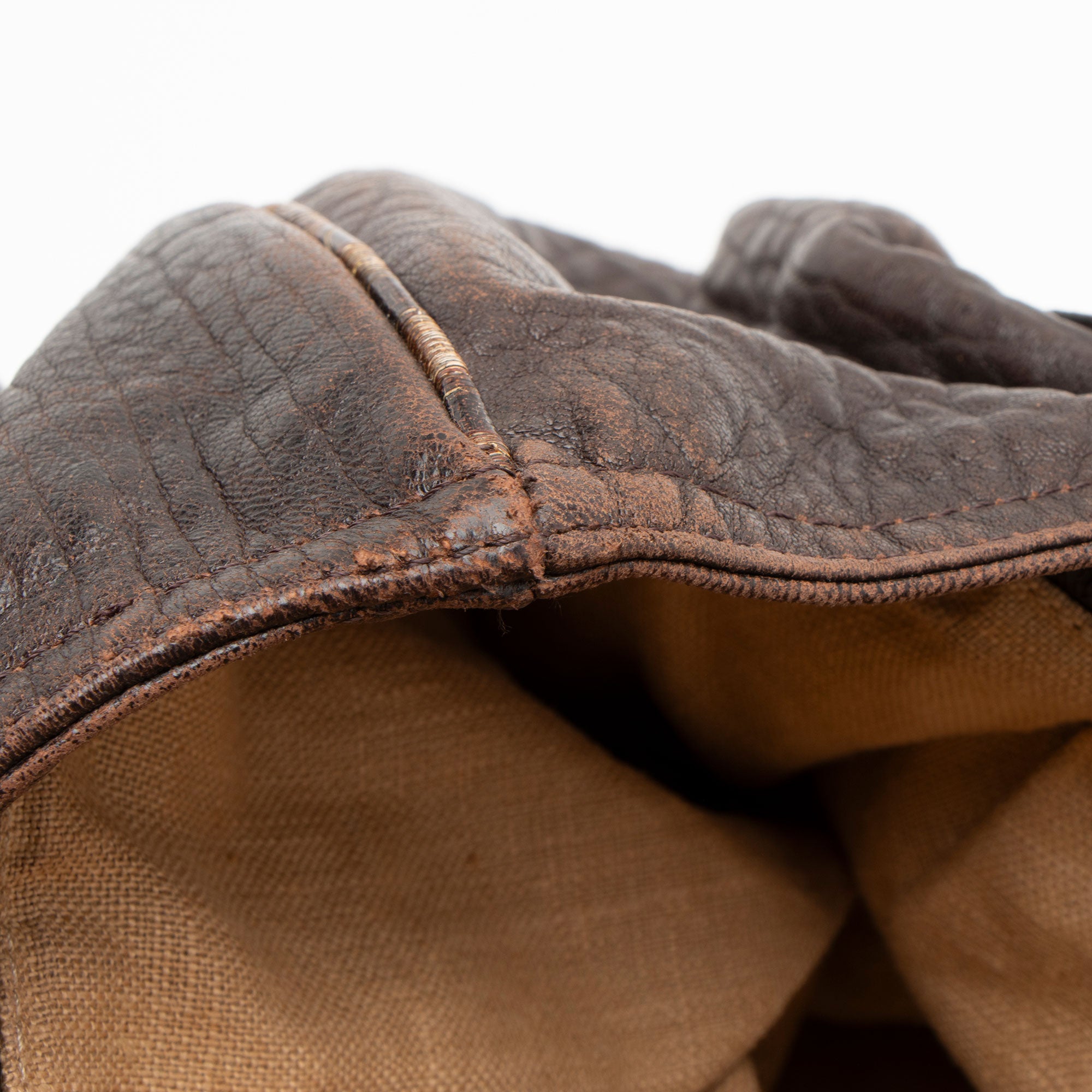 Fendi Zucca Tortuga Leather Spy Satchel