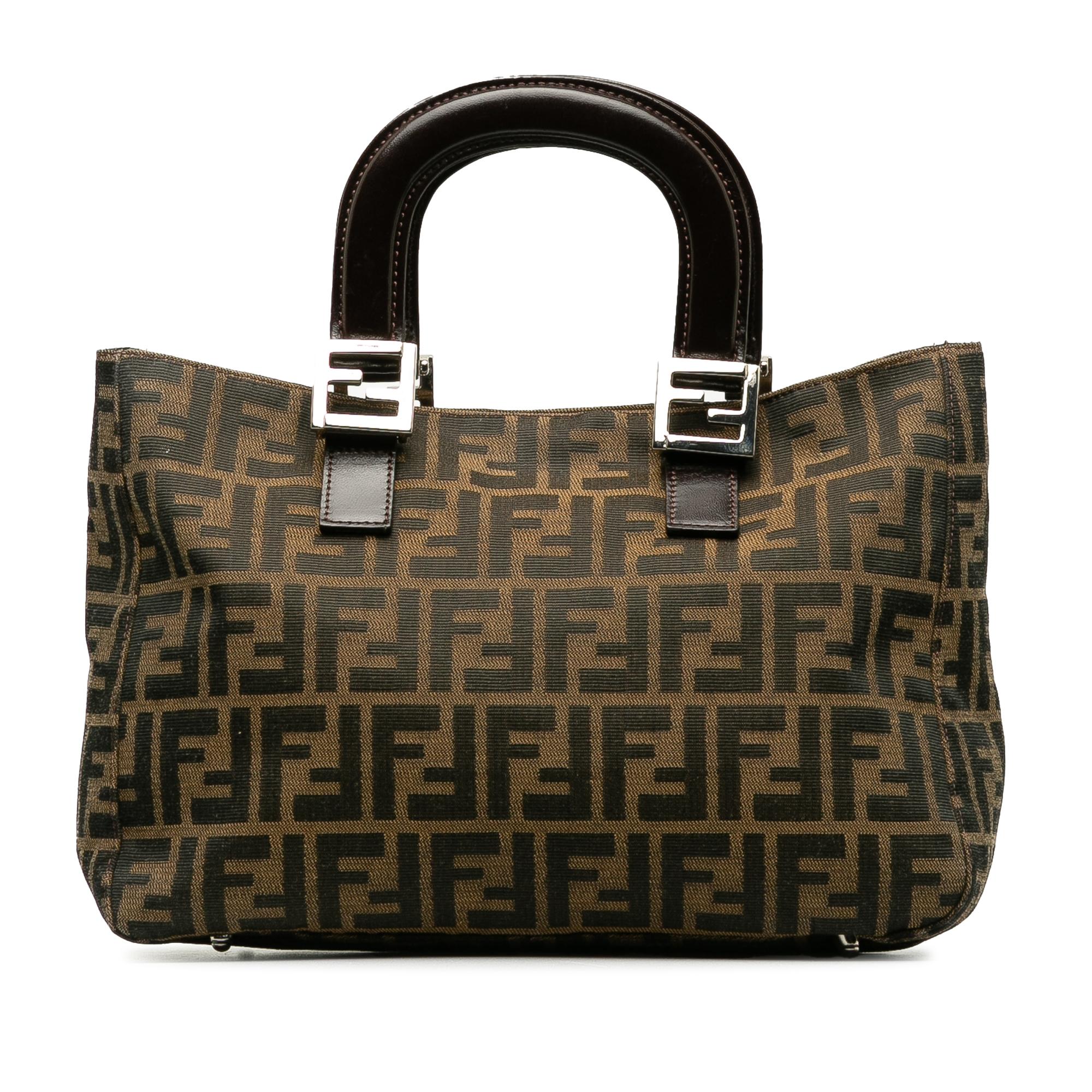 Fendi Zucca Twins Handbag (SHG-016Rig)