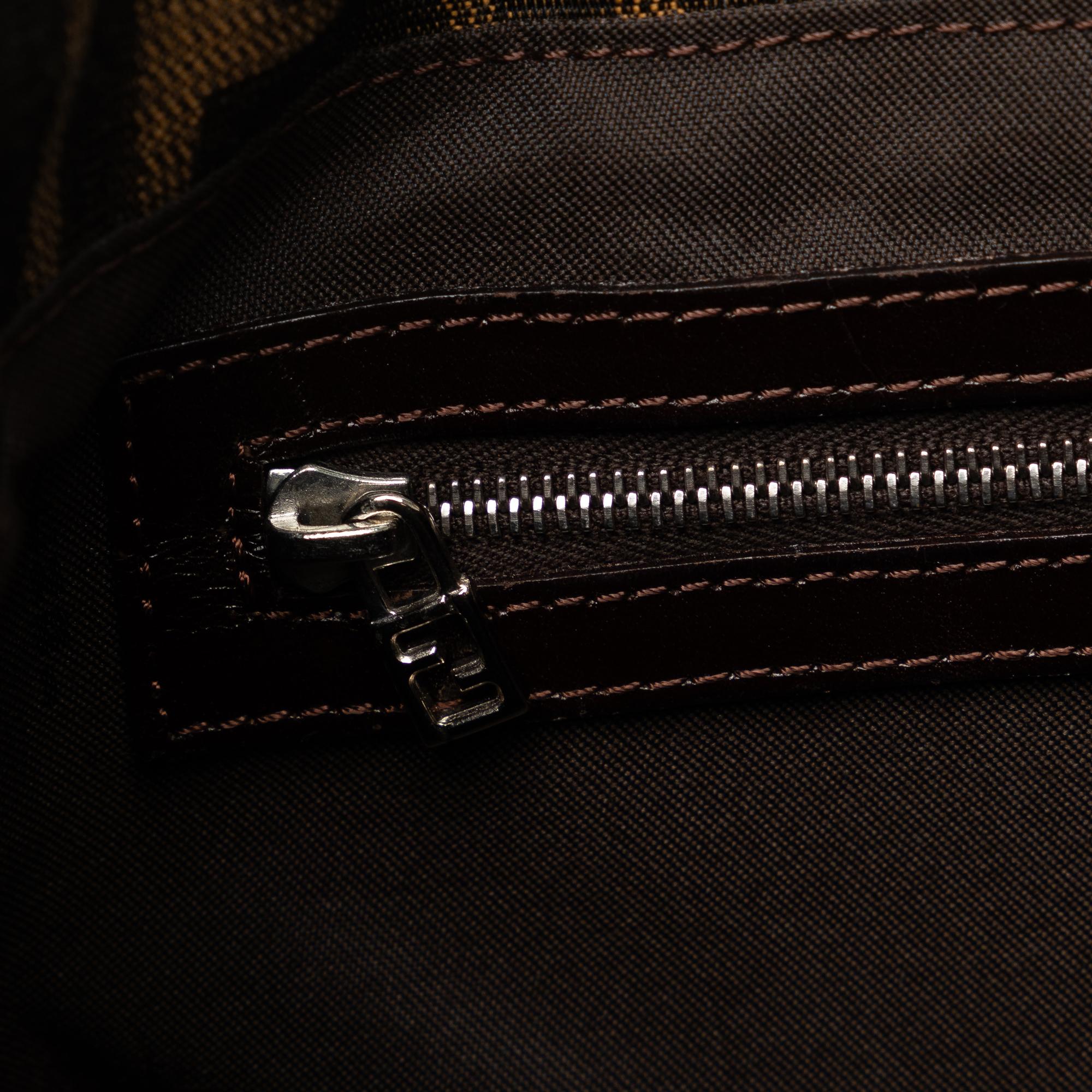 Fendi Zucca Twins Handbag (SHG-016Rig)