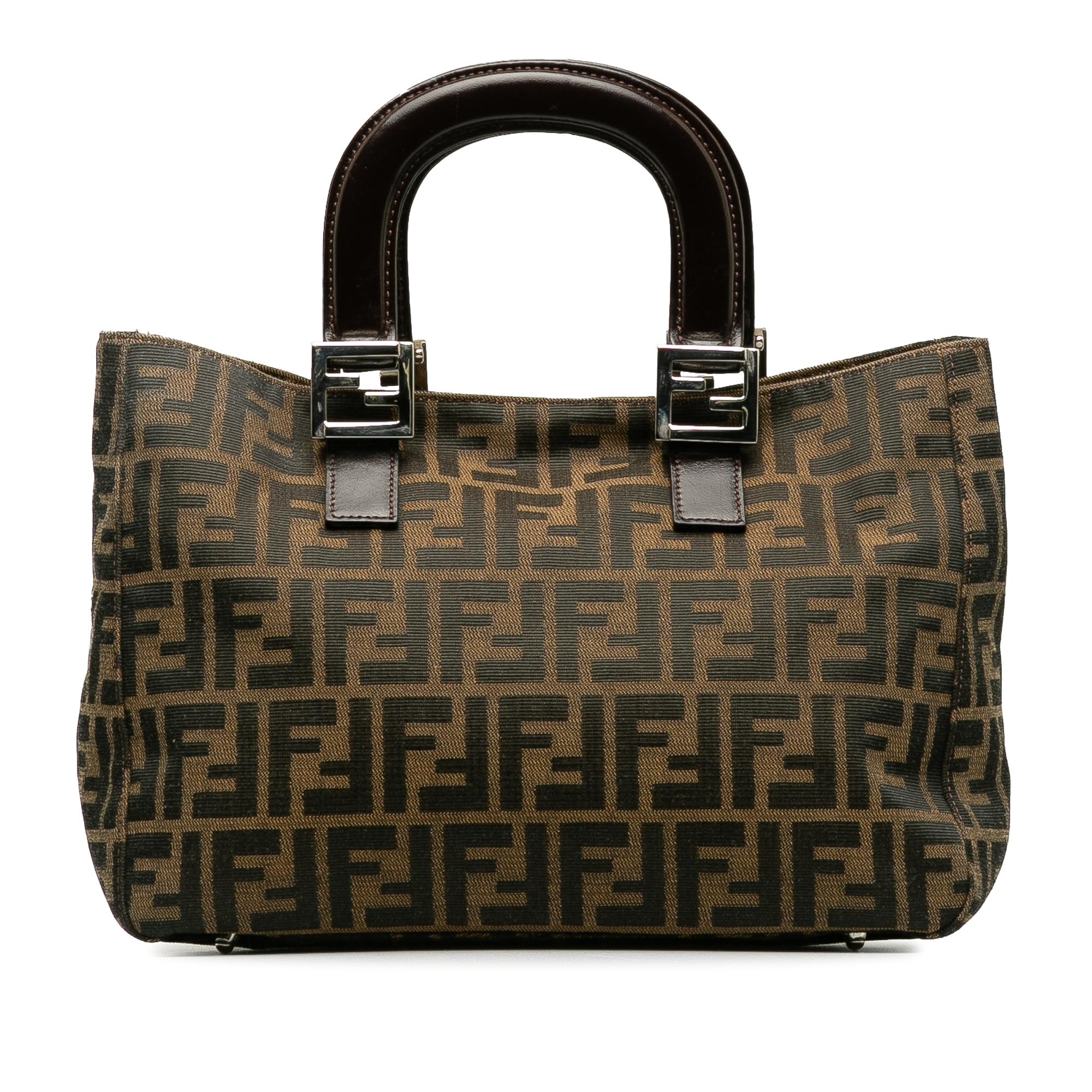 Fendi Zucca Twins Handbag (SHG-016Rig)