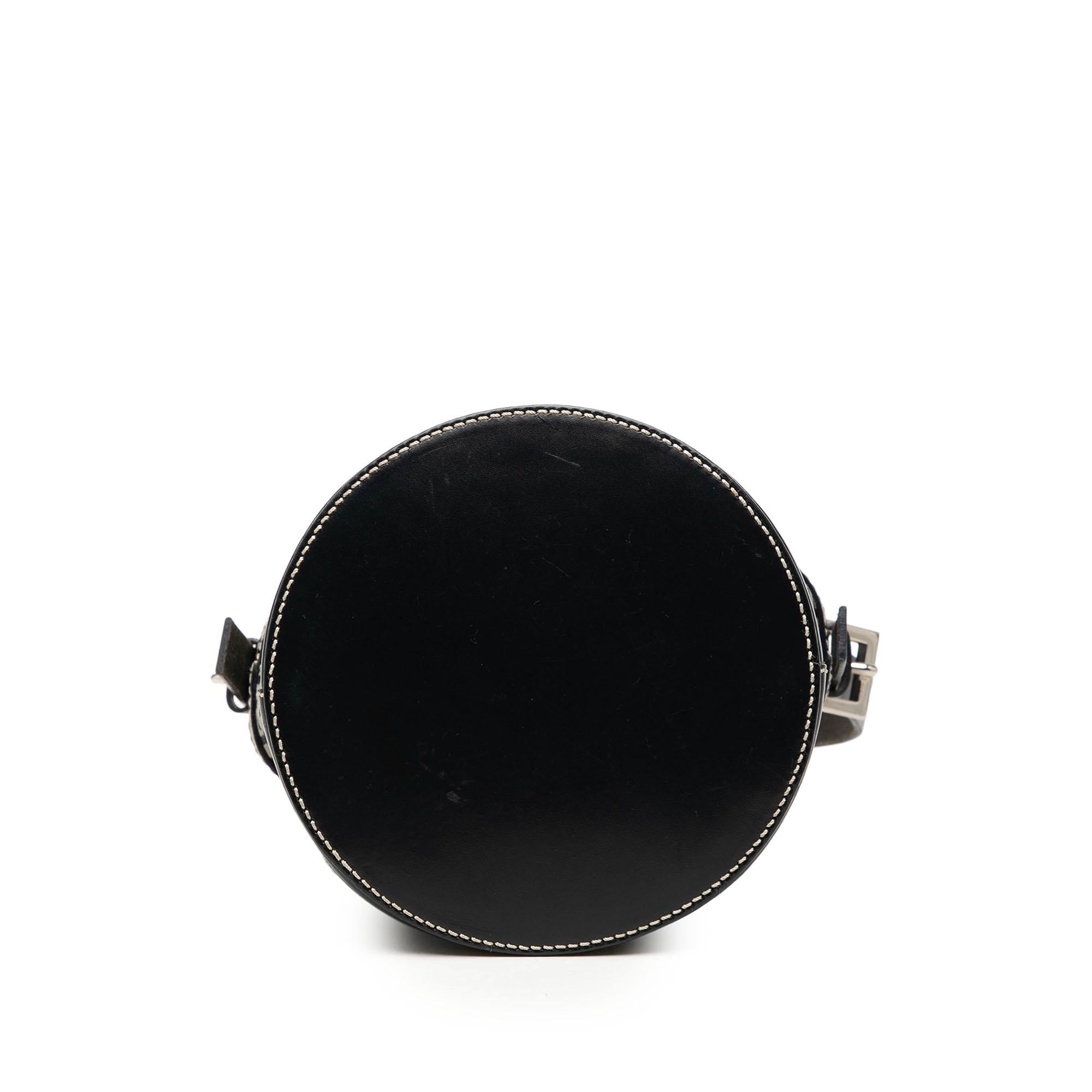 Fendi Zucchino Canvas Bucket Bag