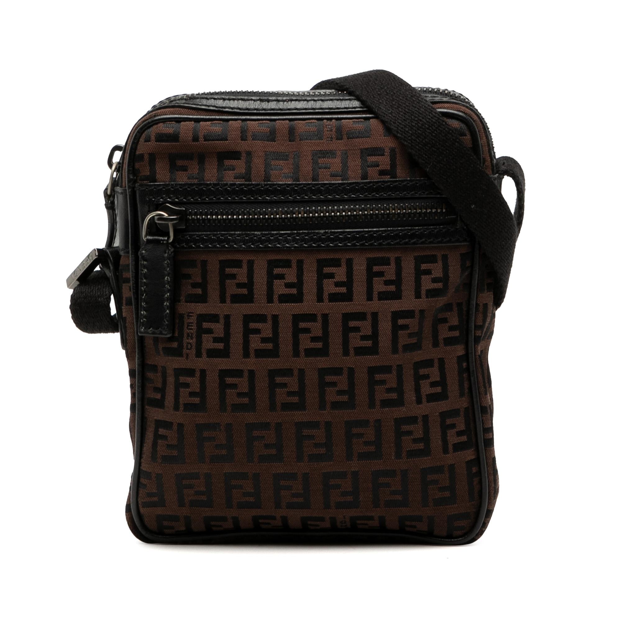 Fendi Zucchino Canvas Crossbody