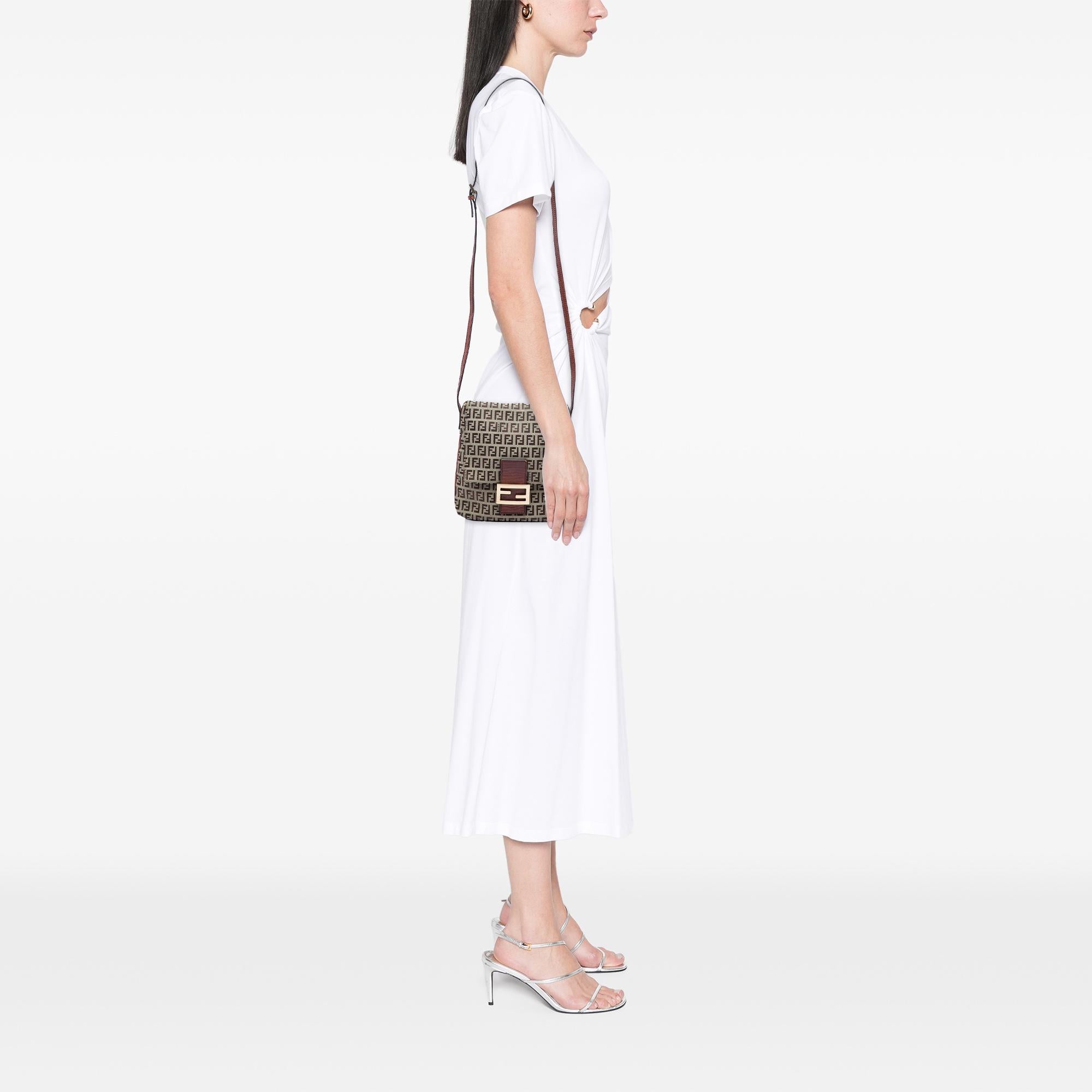 Fendi Zucchino Canvas Crossbody