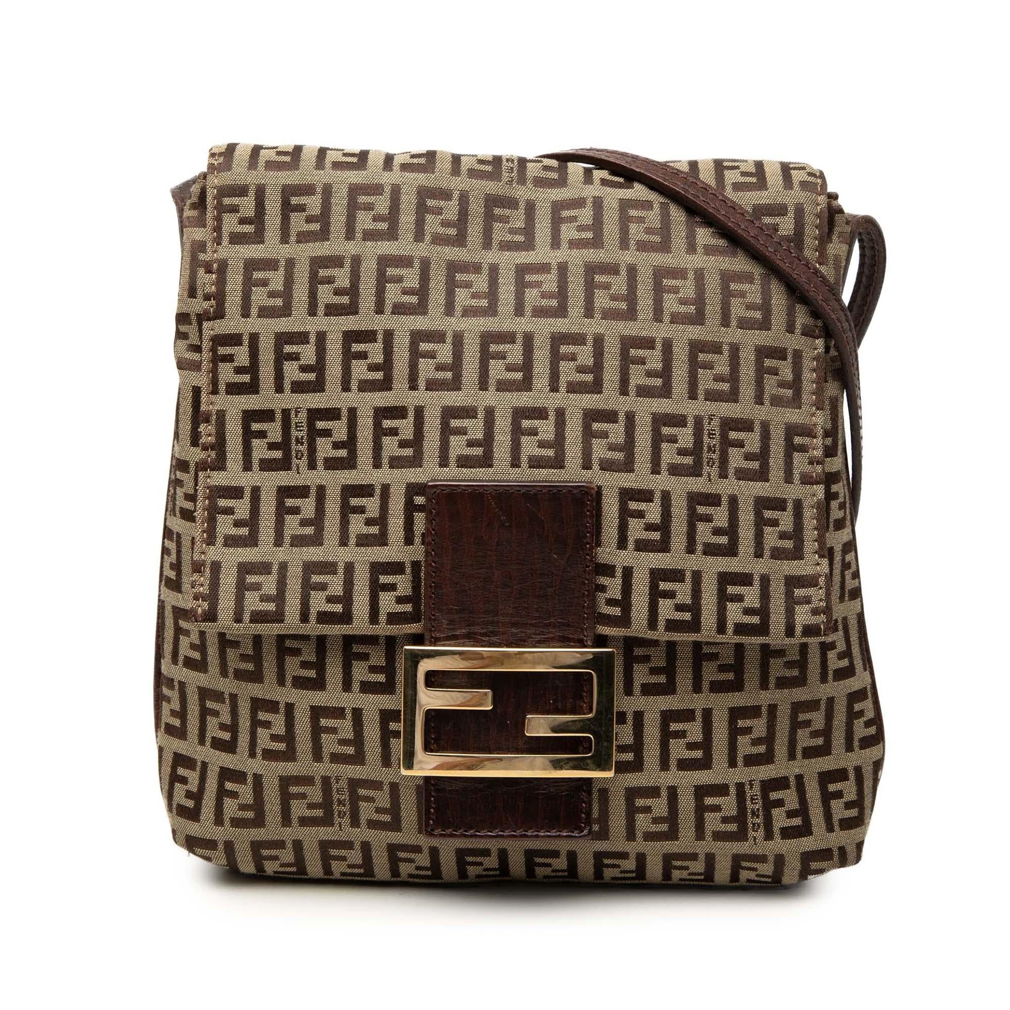 Fendi Zucchino Canvas Crossbody