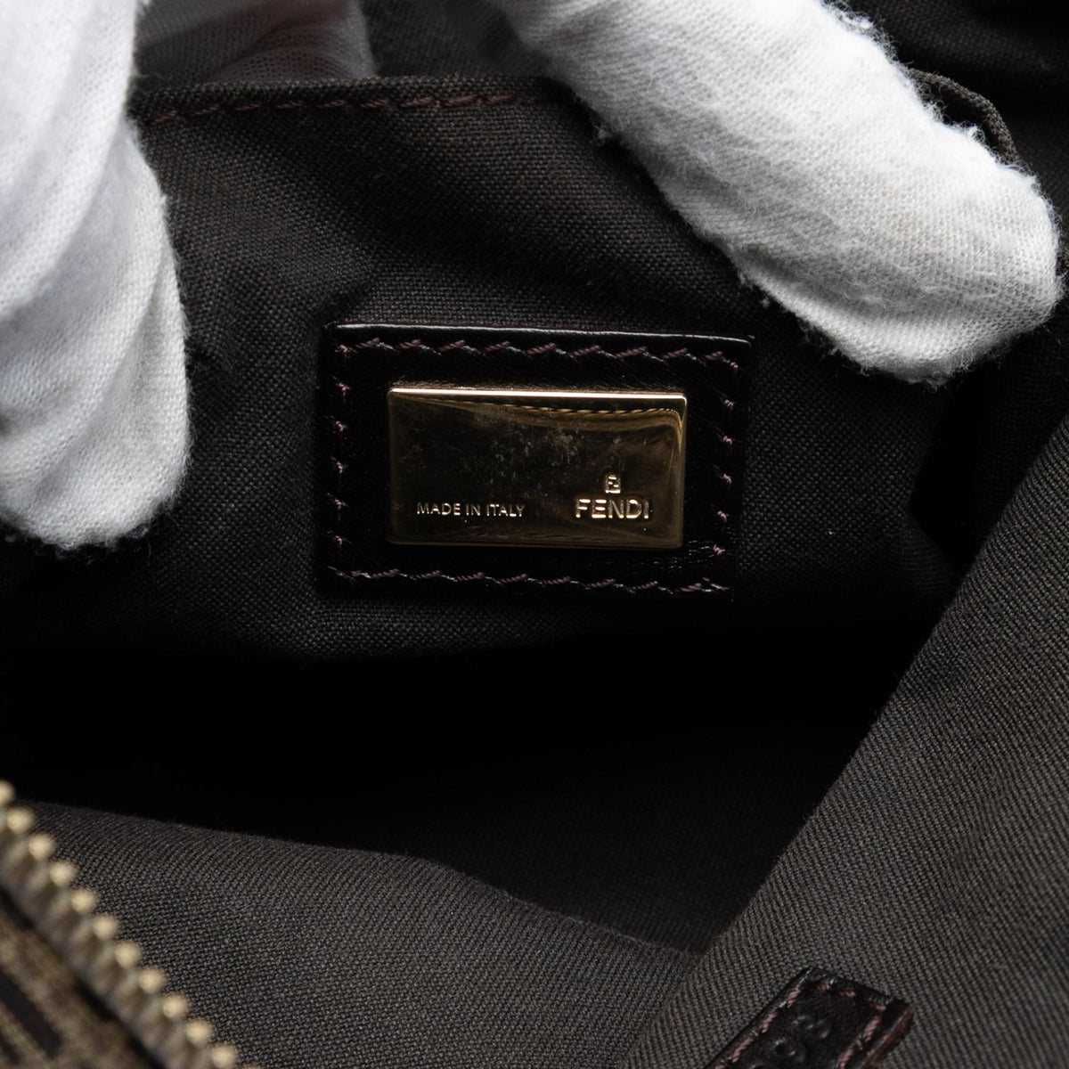 Fendi Zucchino Canvas Crossbody