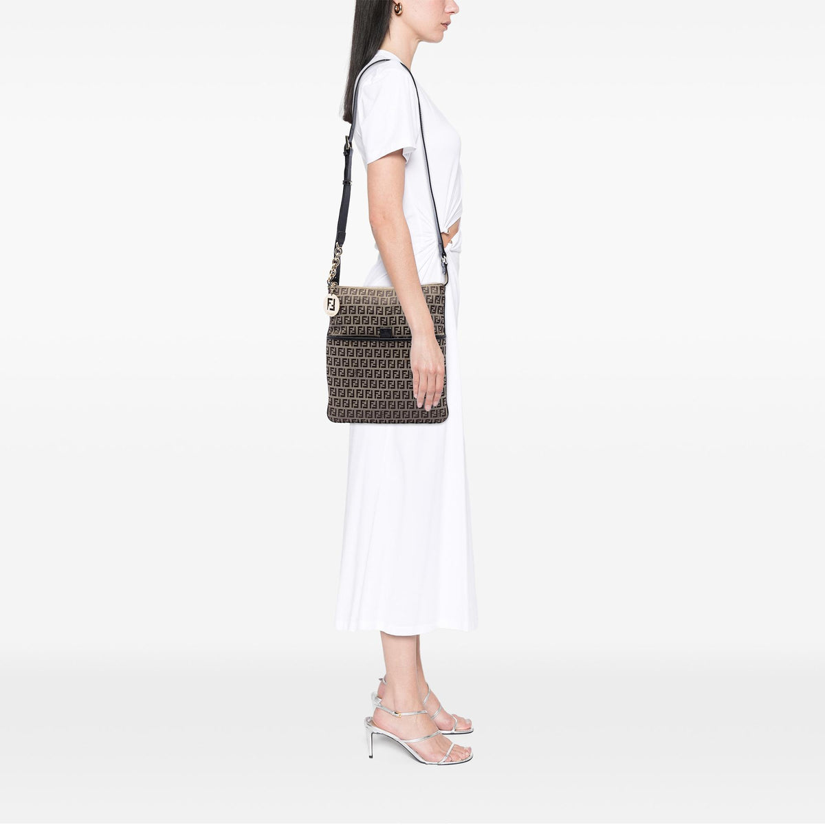 Fendi Zucchino Canvas Crossbody