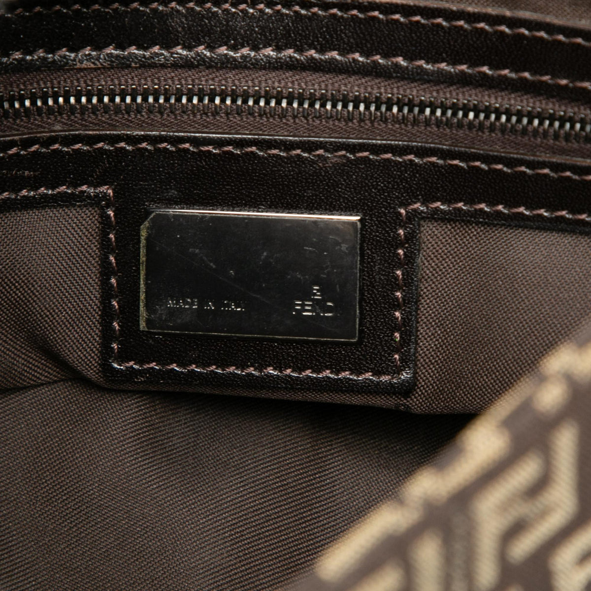 Fendi Zucchino Canvas Crossbody