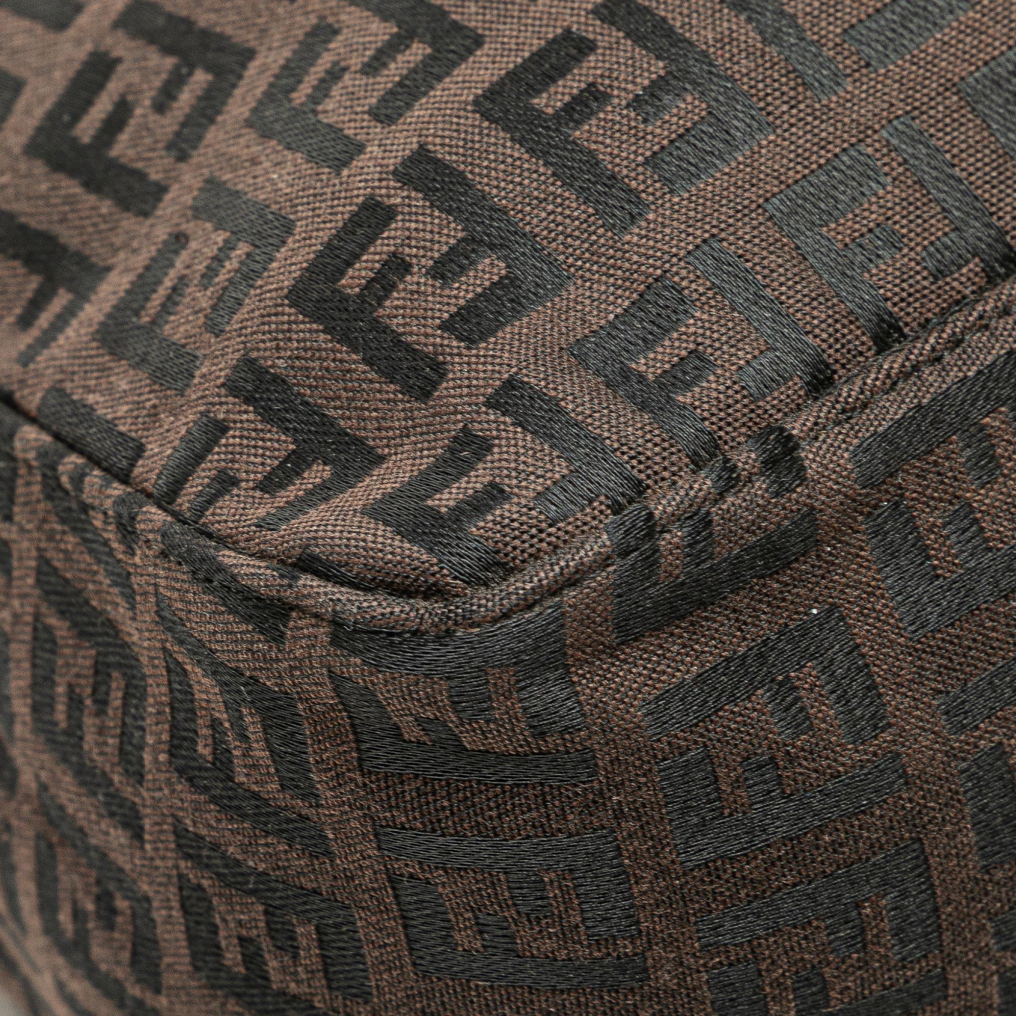 Fendi Zucchino Canvas Handbag