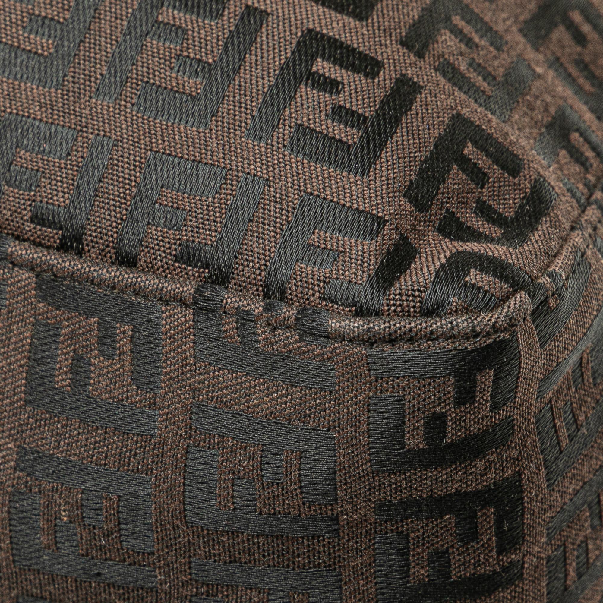 Fendi Zucchino Canvas Handbag