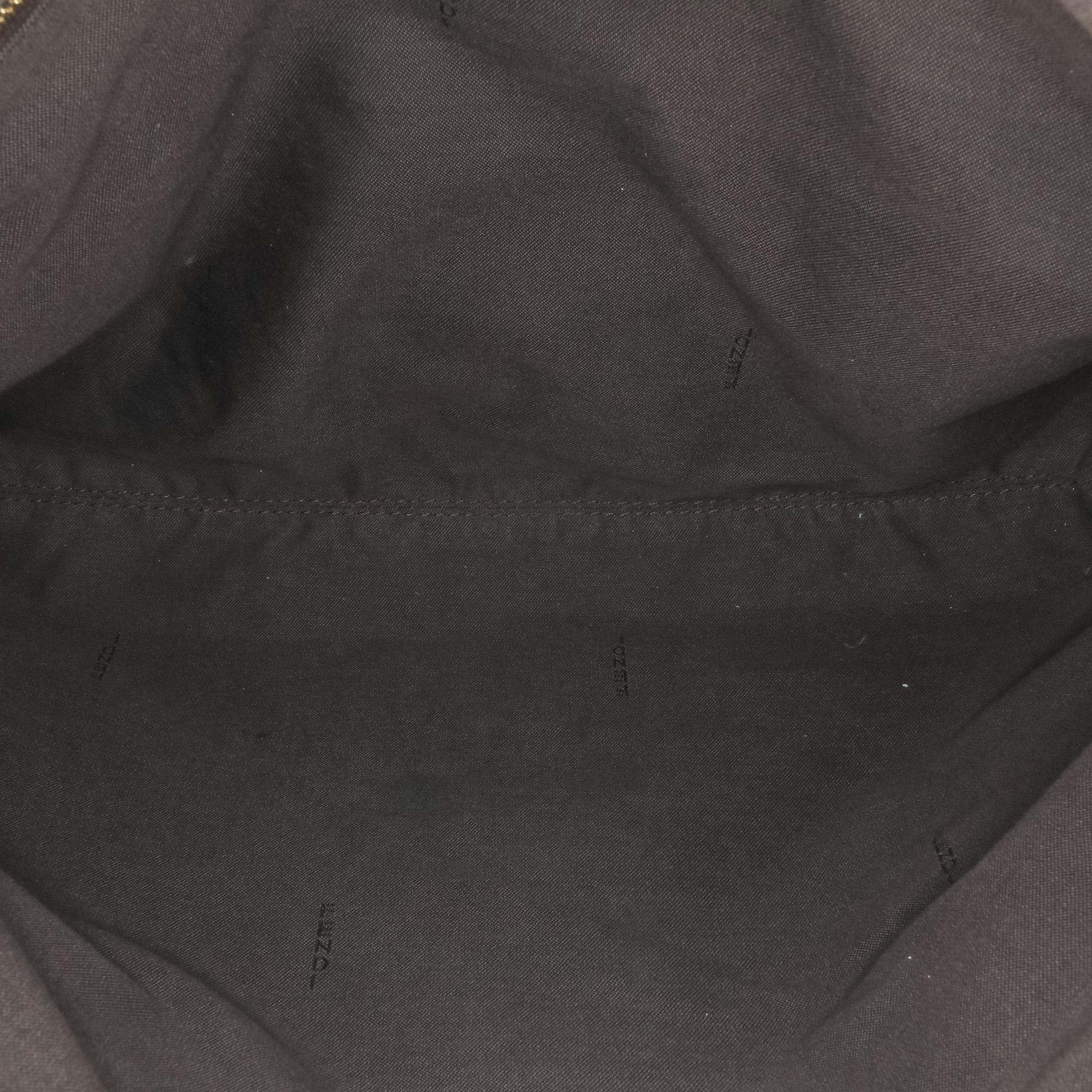Fendi Zucchino Canvas Handbag