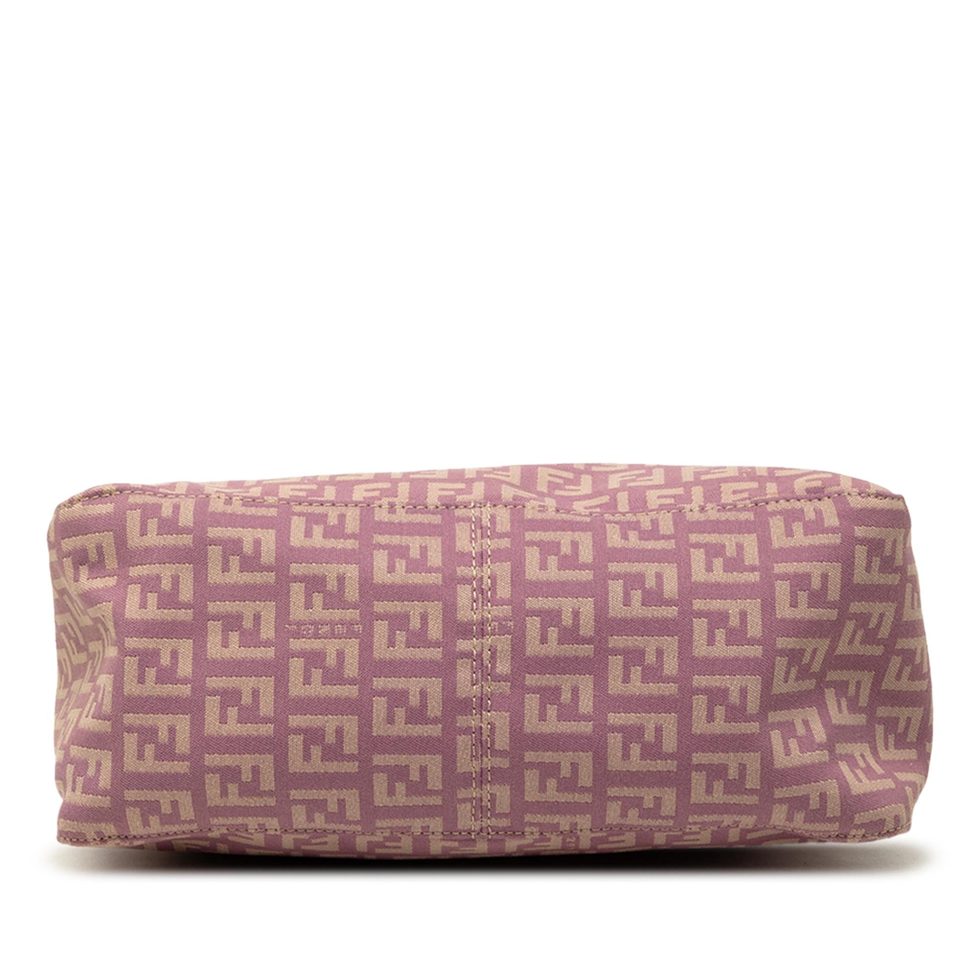 Fendi Zucchino Canvas Handbag