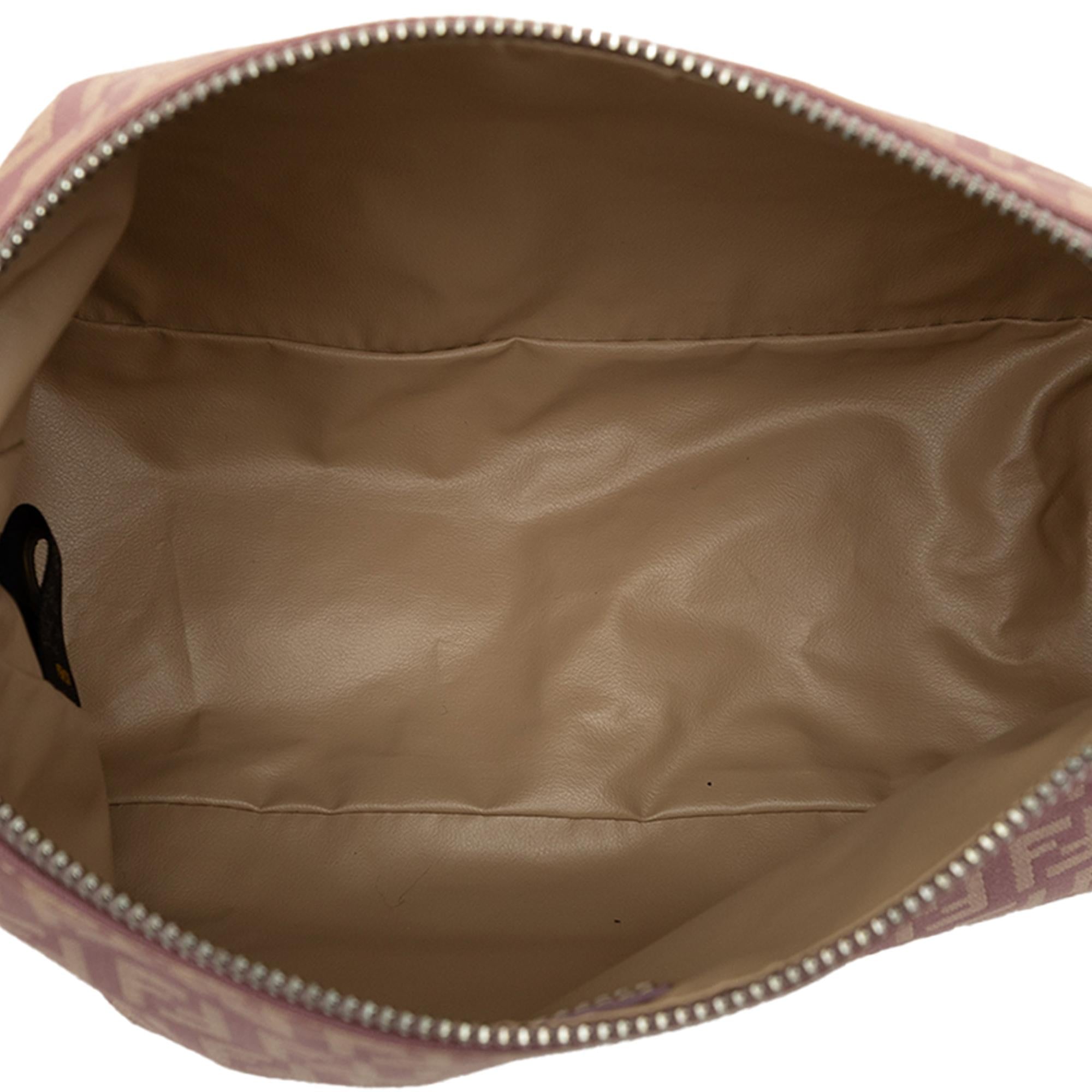 Fendi Zucchino Canvas Handbag
