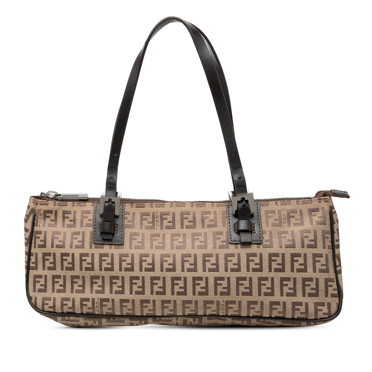 Fendi Zucchino Canvas Handbag