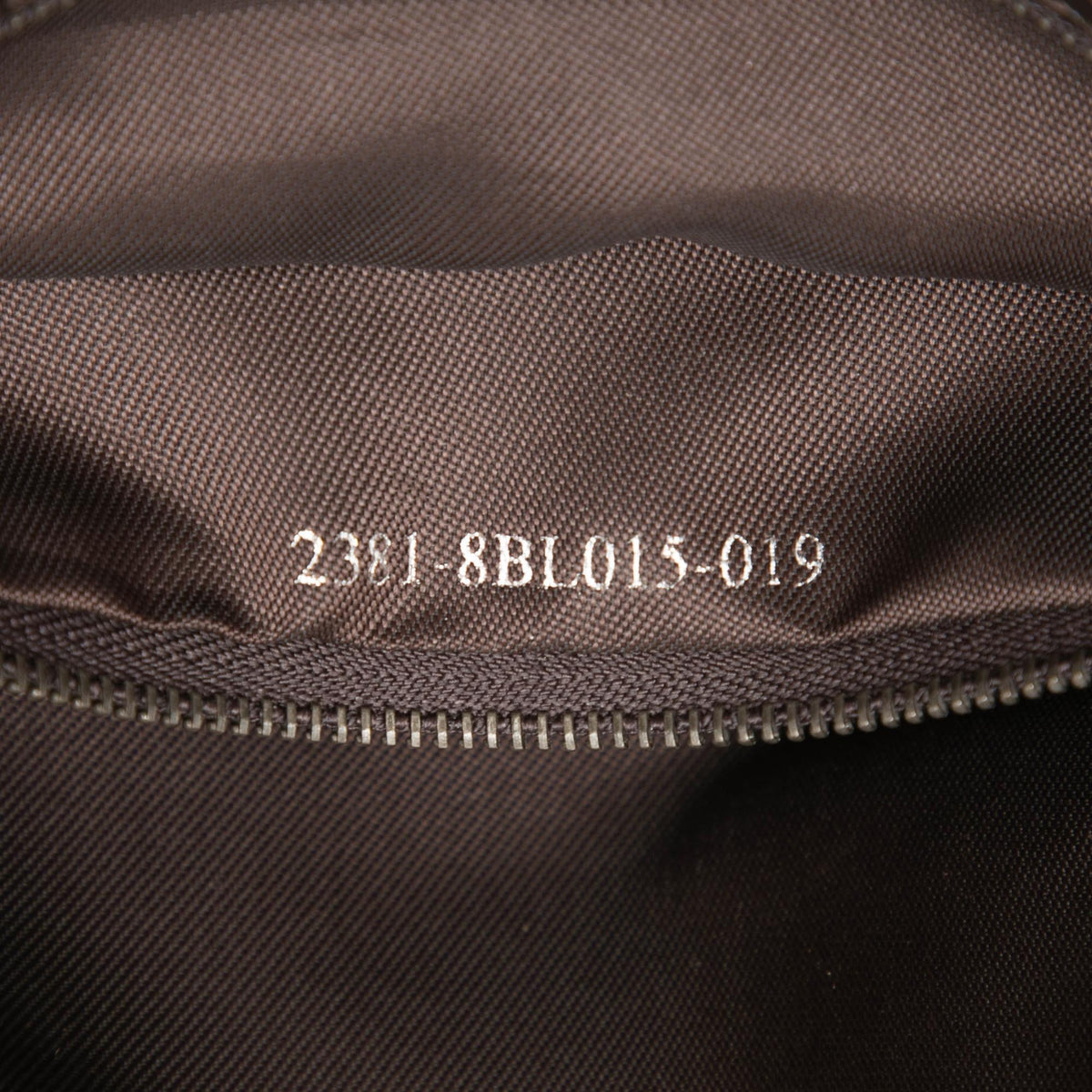 Fendi Zucchino Canvas Handbag