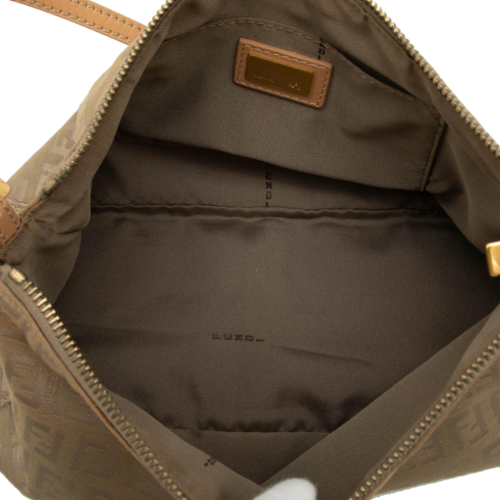 Fendi Zucchino Canvas Pochette