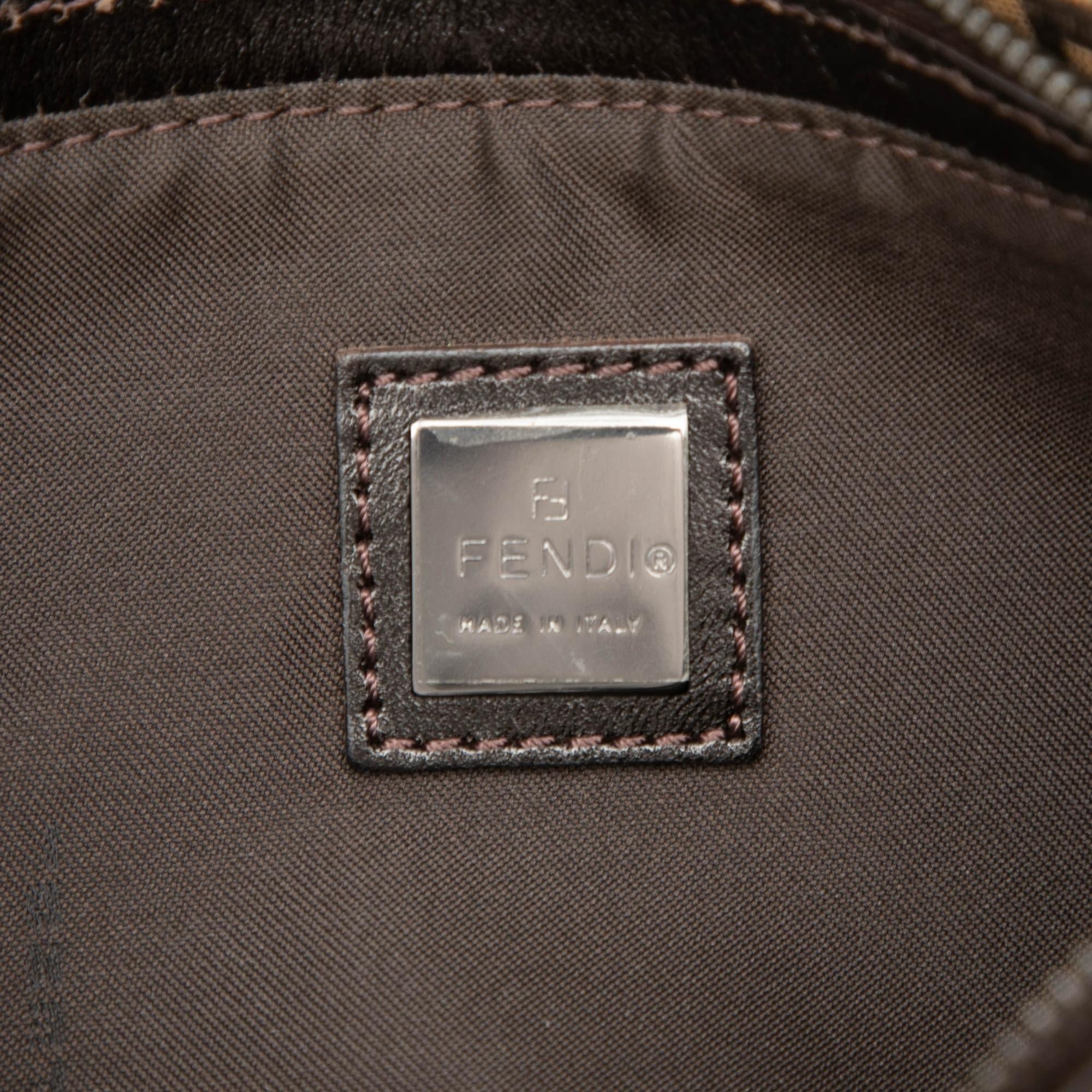 Fendi Zucchino Canvas Pochette