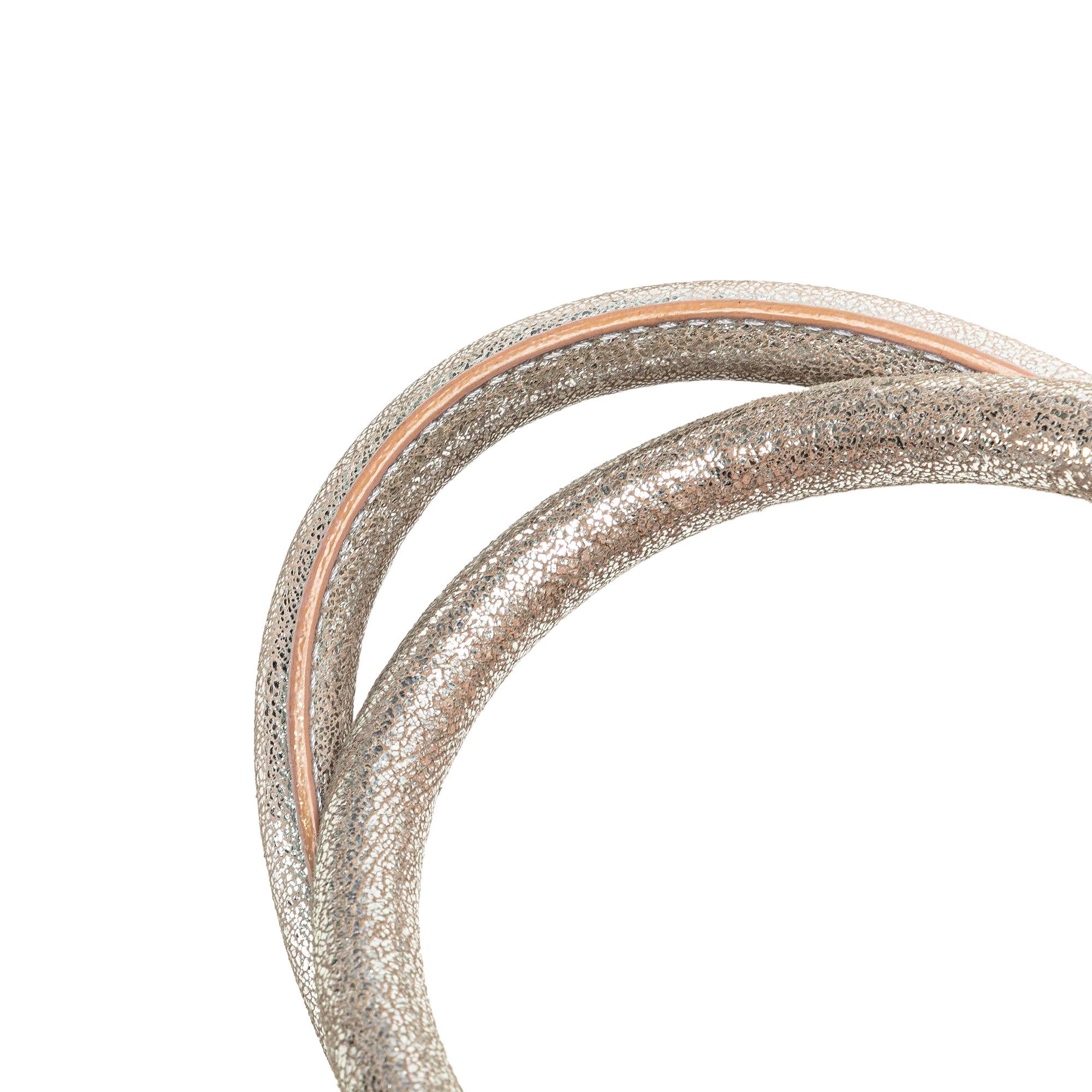 Fendi Zucchino Canvas Shine Bauletto Forever (SHG-bMkXTK)
