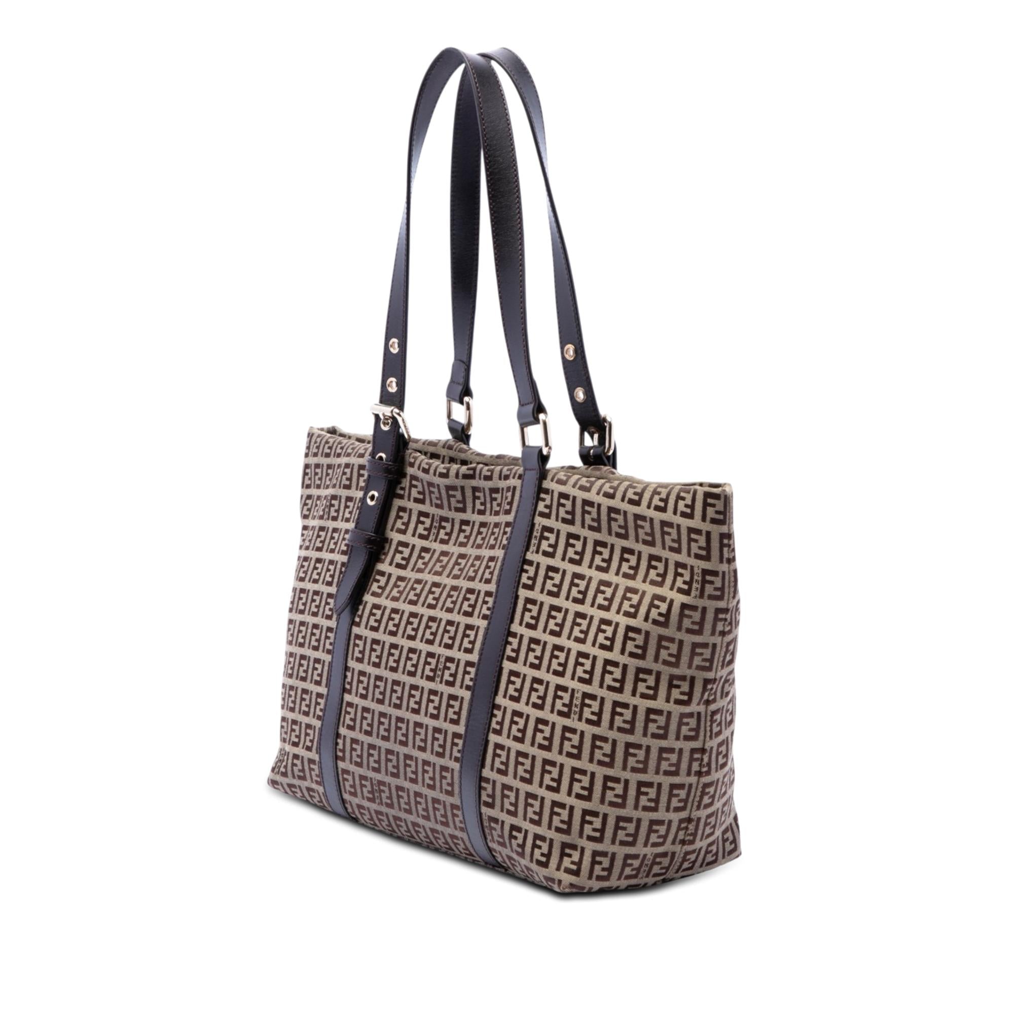 Fendi Zucchino Canvas Superstar Tote