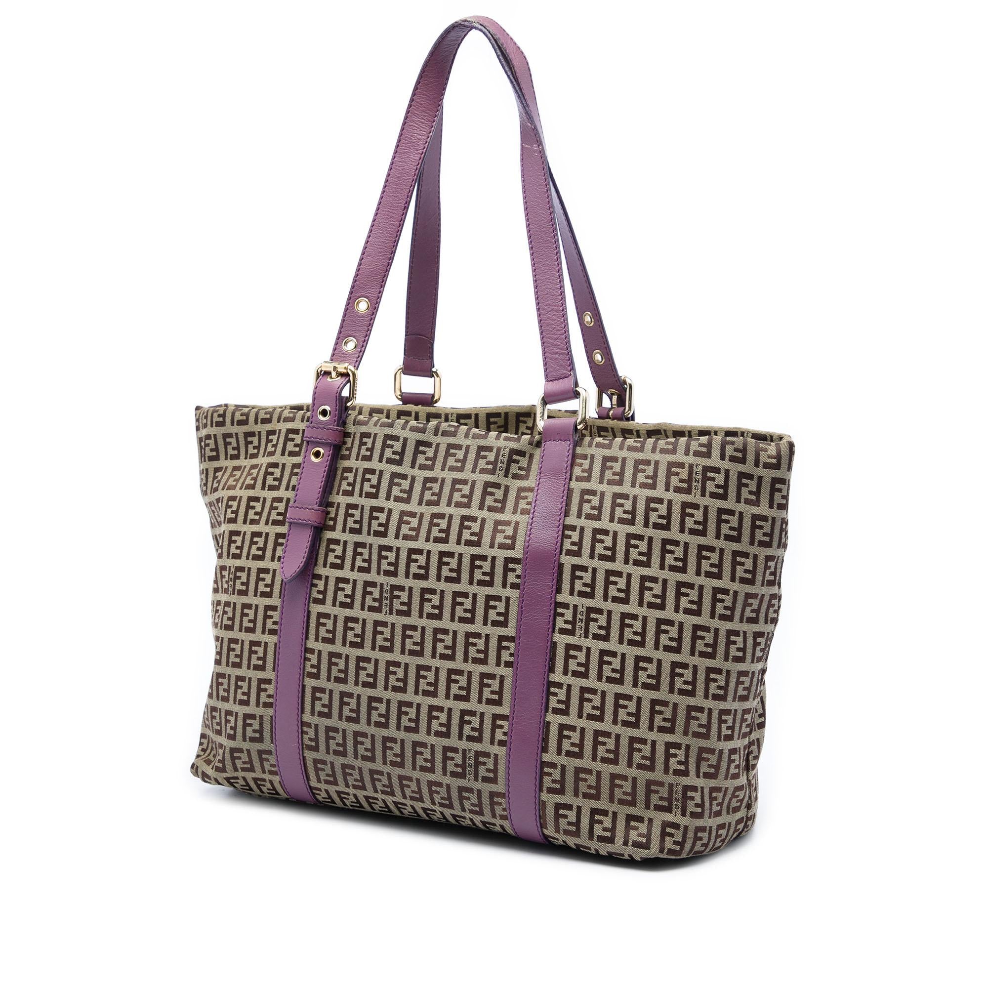 Fendi Zucchino Canvas Superstar Tote