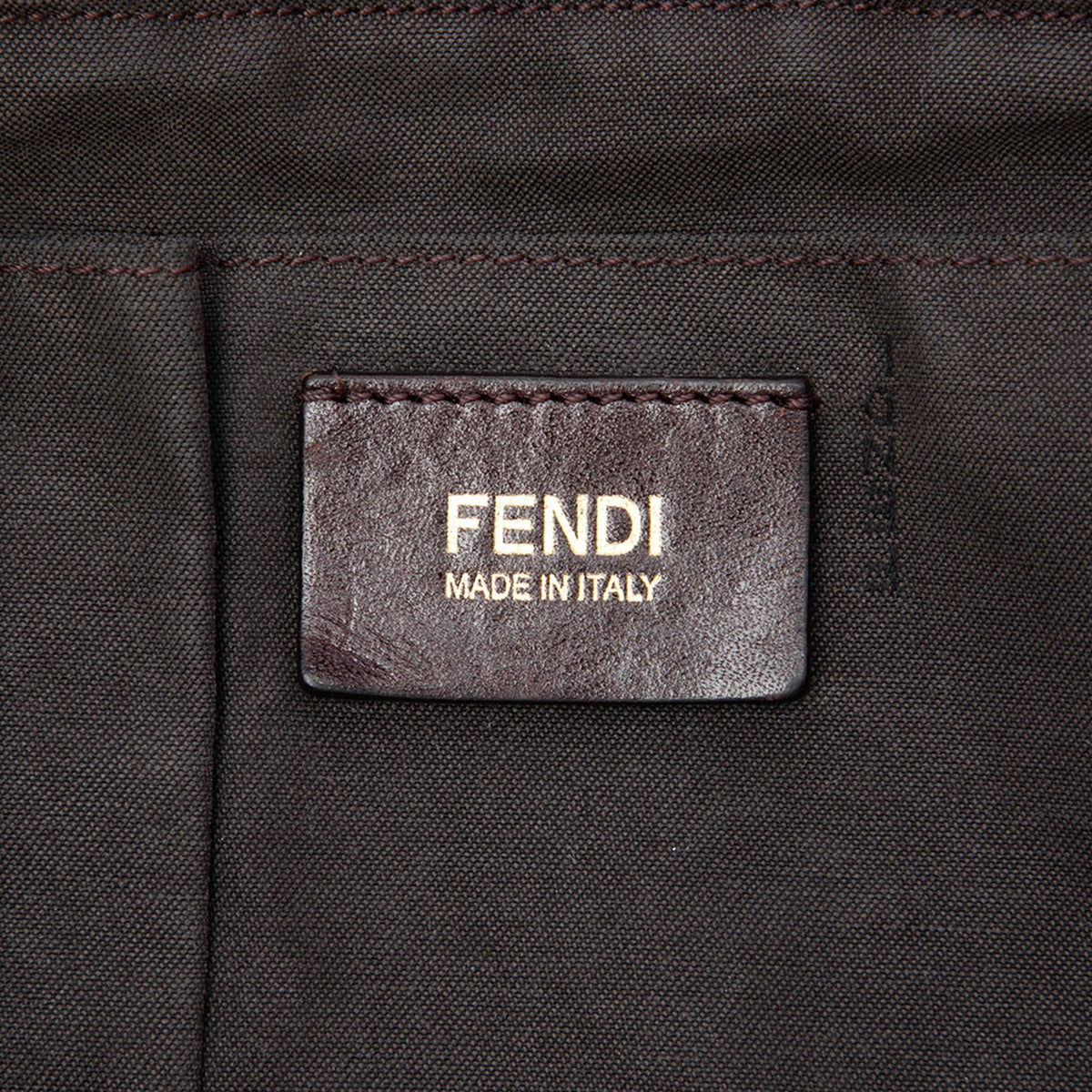 Fendi Zucchino Canvas Superstar Tote