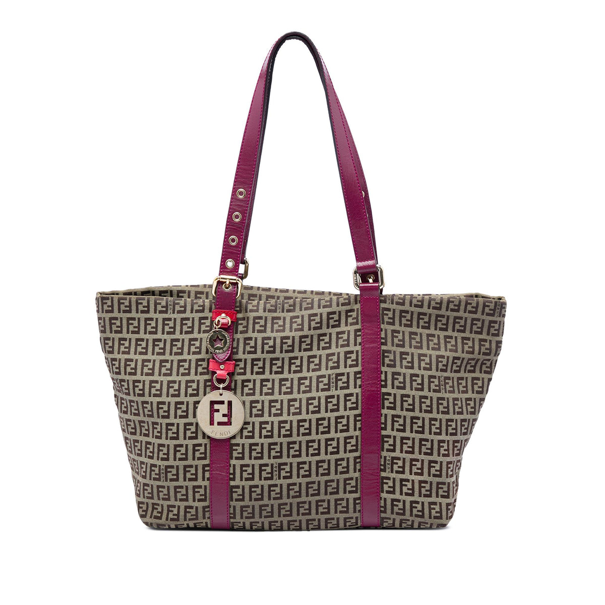 Fendi Zucchino Canvas Superstar Tote