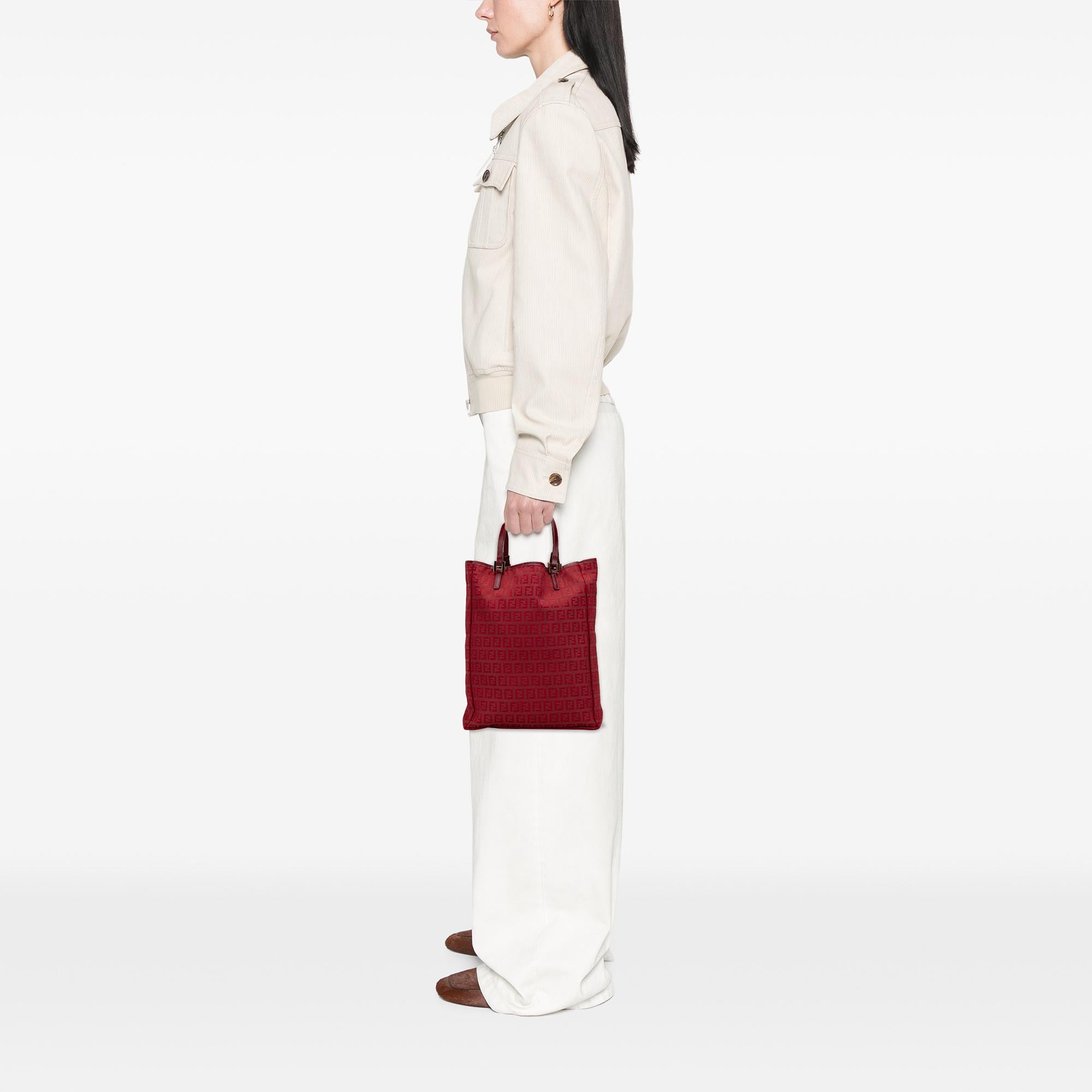 Fendi Zucchino Canvas Tote