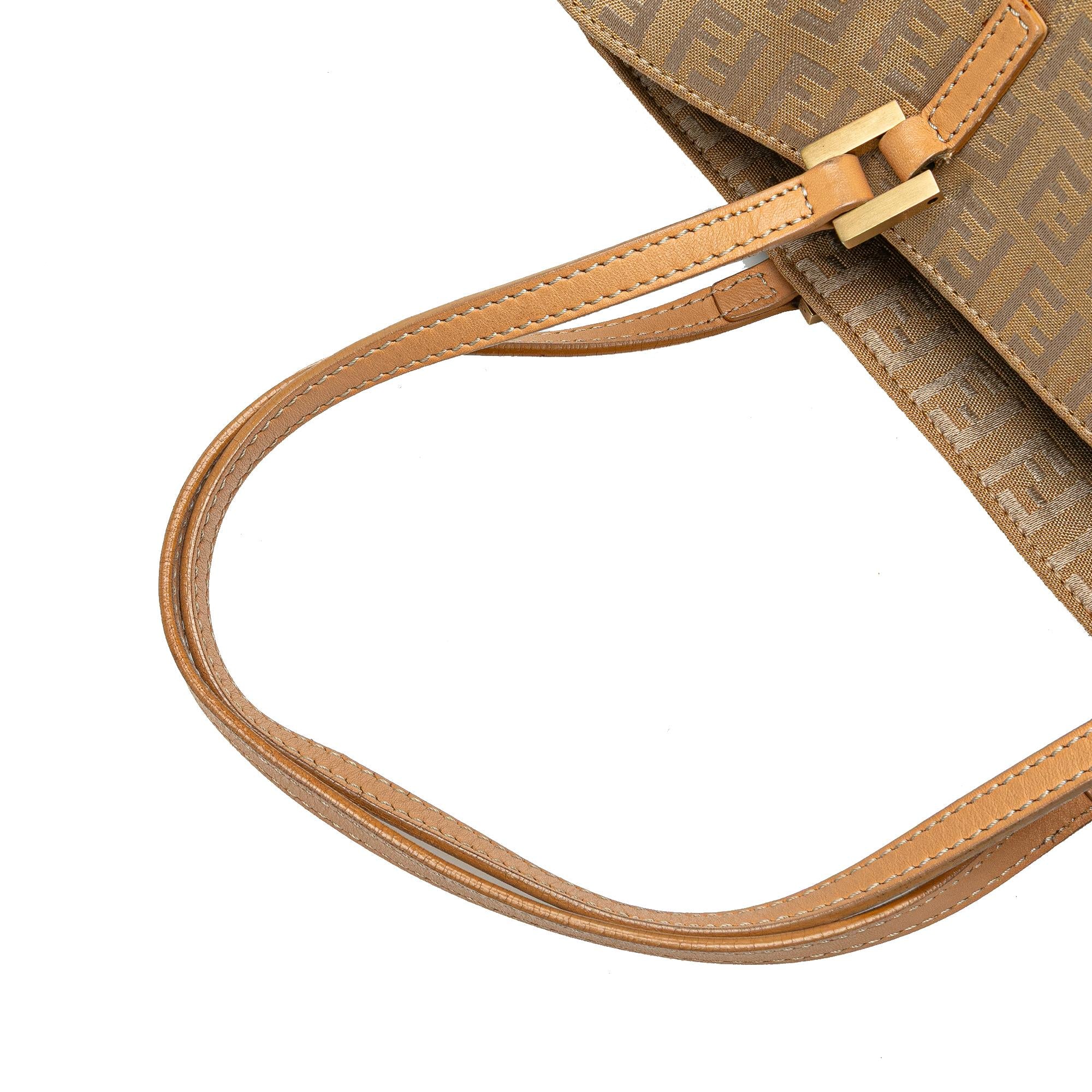 Fendi Zucchino Canvas Tote