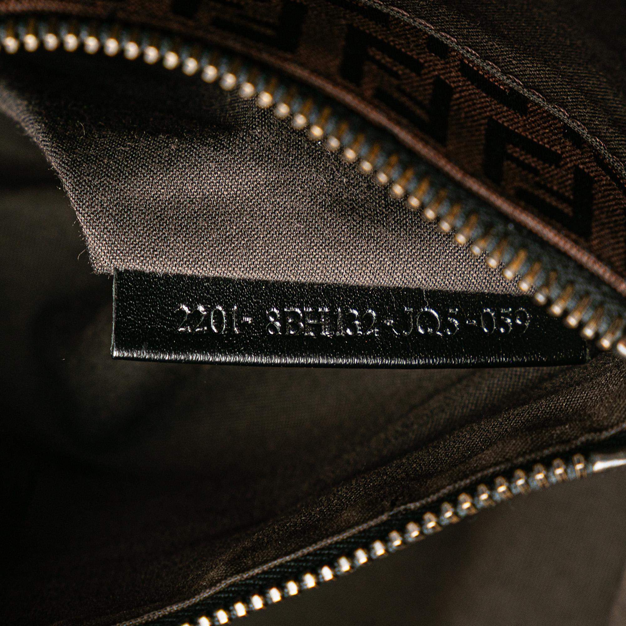 Fendi Zucchino Canvas Tote