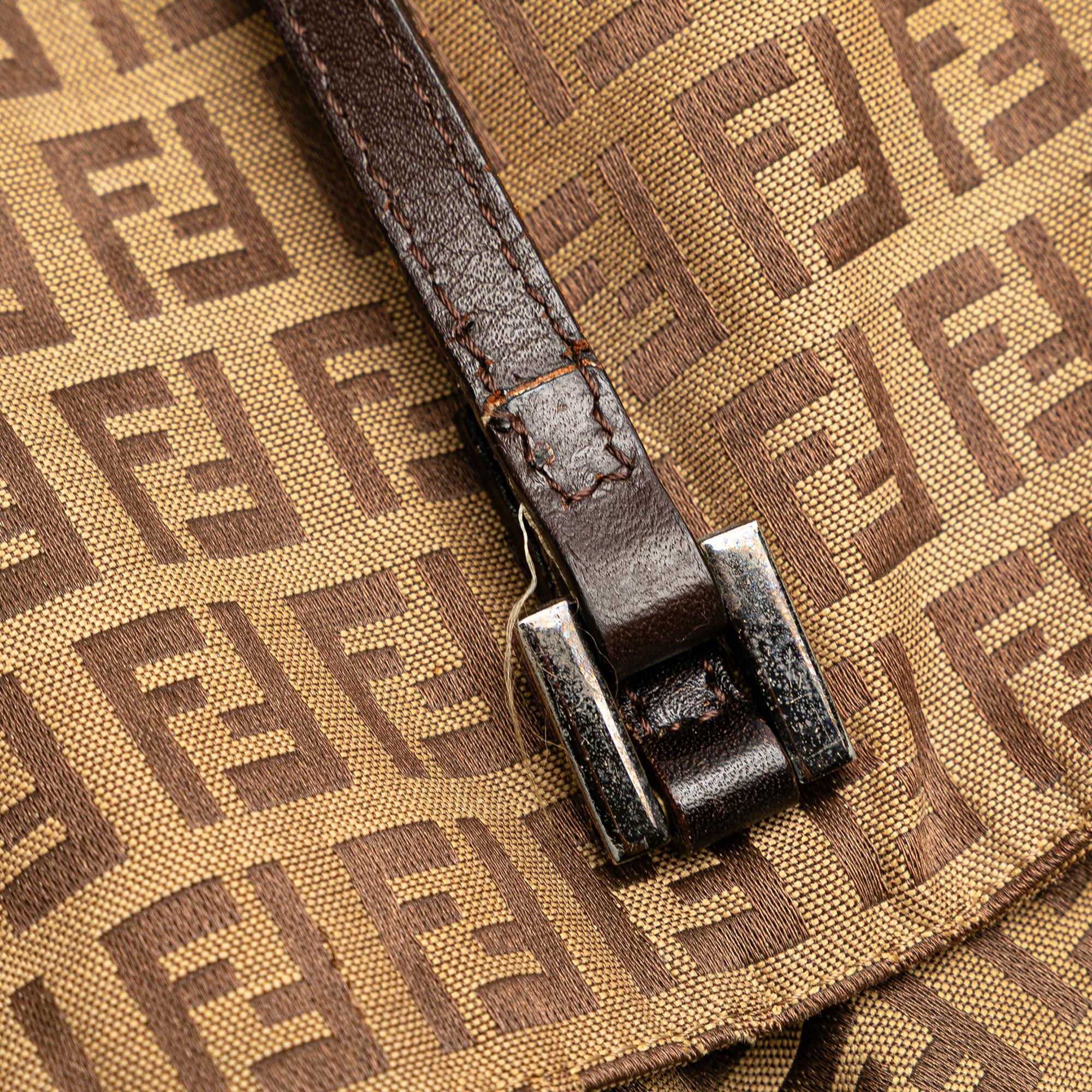 Fendi Zucchino Canvas Tote